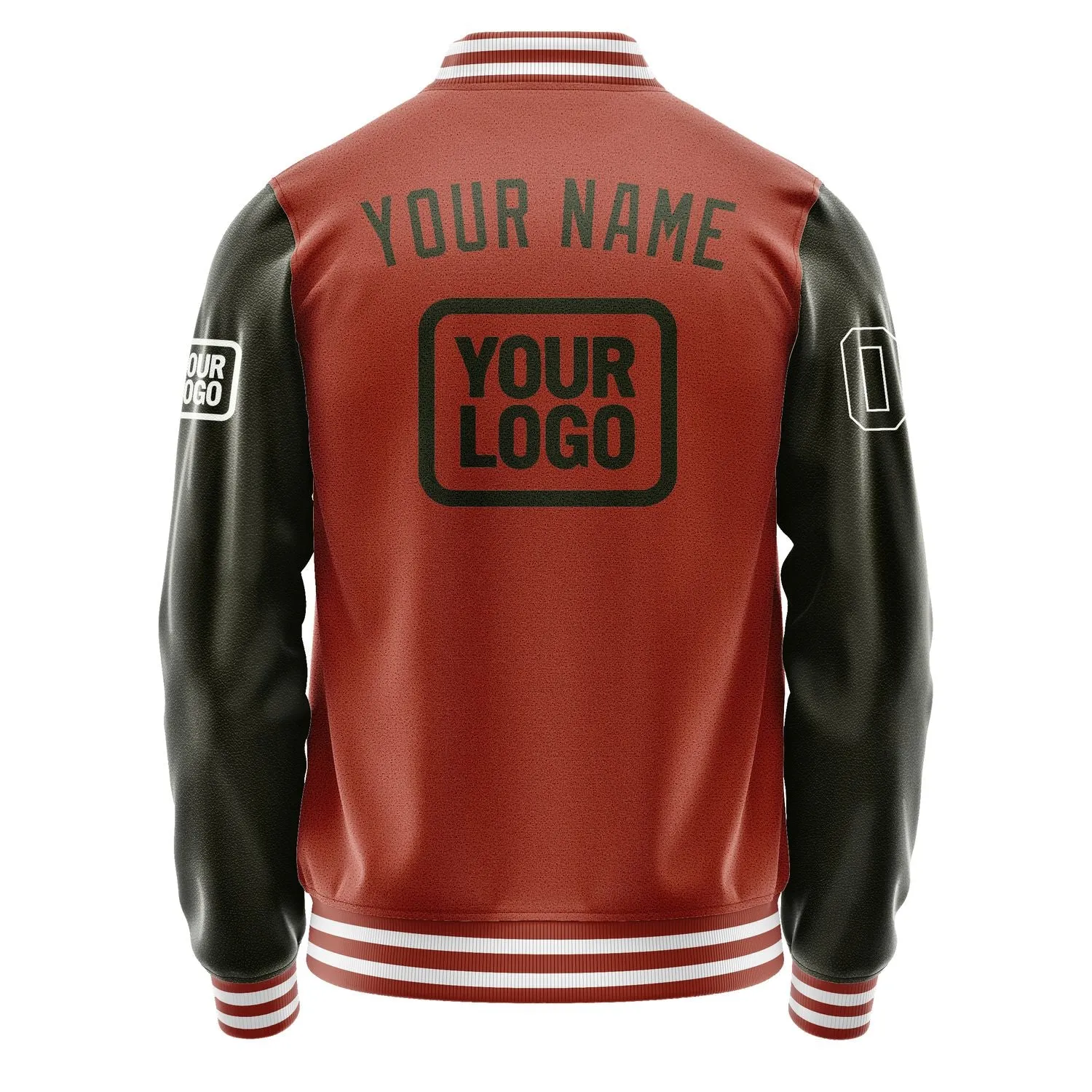 Custom Coral Red Olive Jacket sold by Tailorly product image thumbnail 4