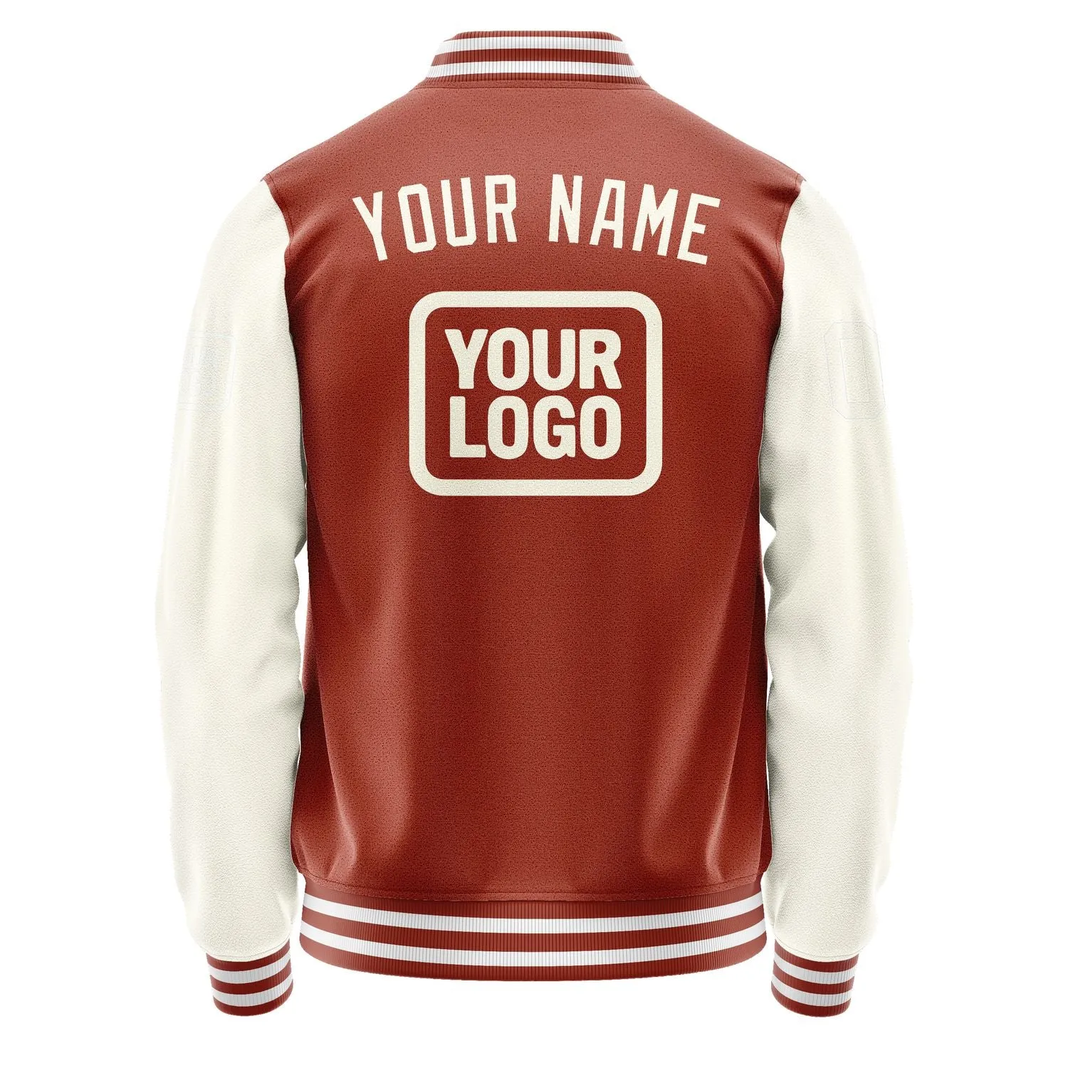 Custom Coral Red Cream Jacket sold by Tailorly product image thumbnail 4