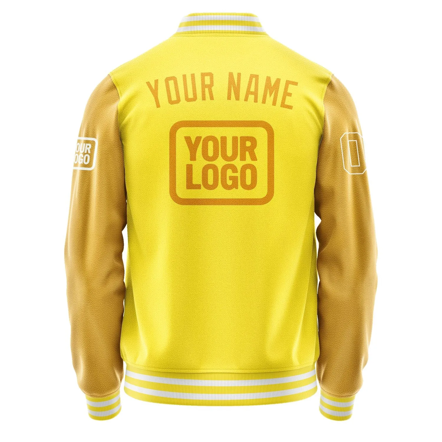 Custom Light Yellow Yellow Jacket sold by Tailorly product image thumbnail 4