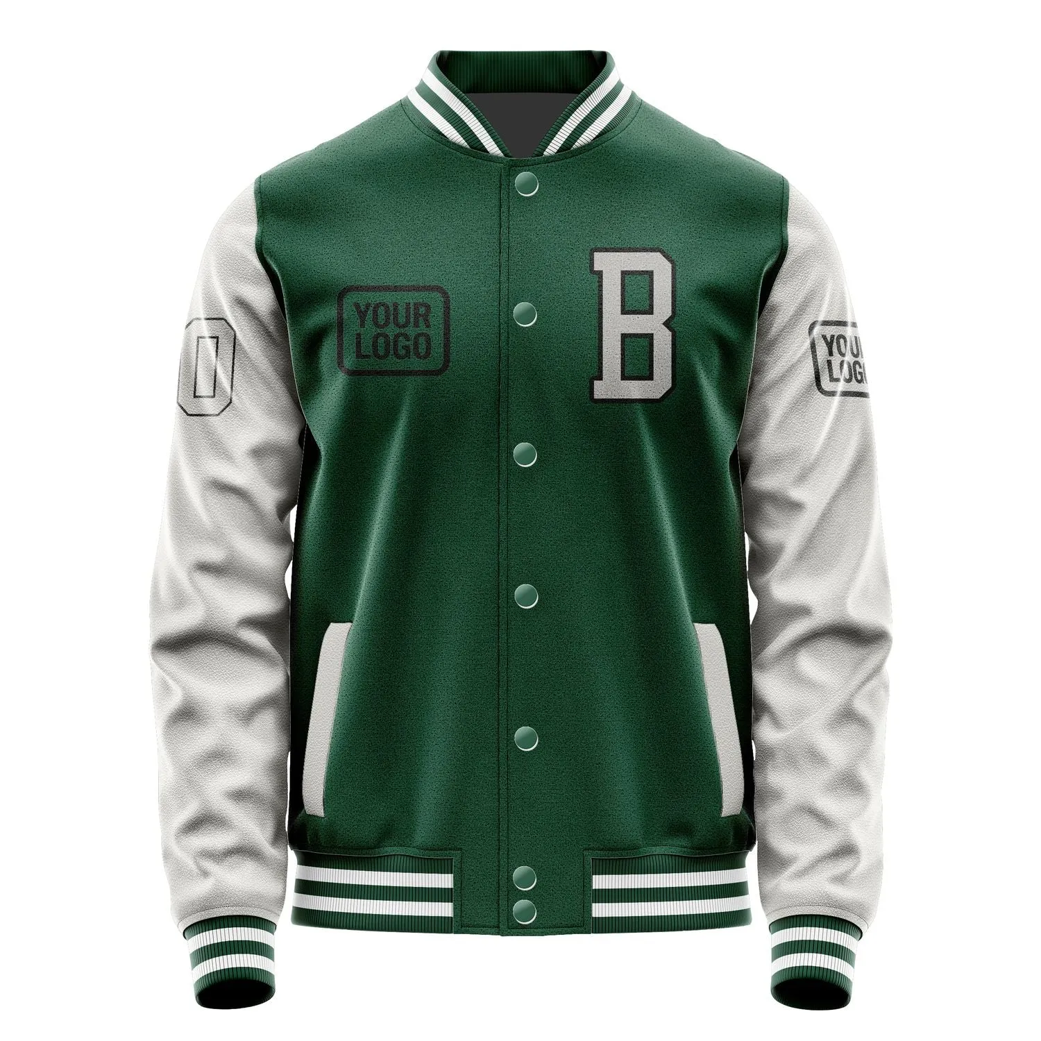 Custom Green Gray Jacket sold by Tailorly product image thumbnail 2