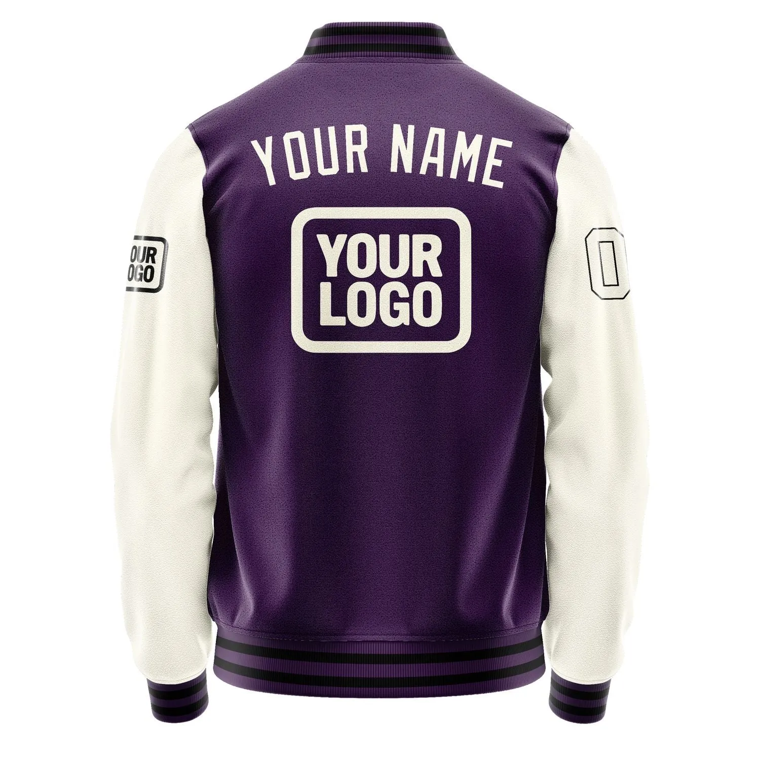Custom Purple Cream Jacket sold by Tailorly product image thumbnail 4