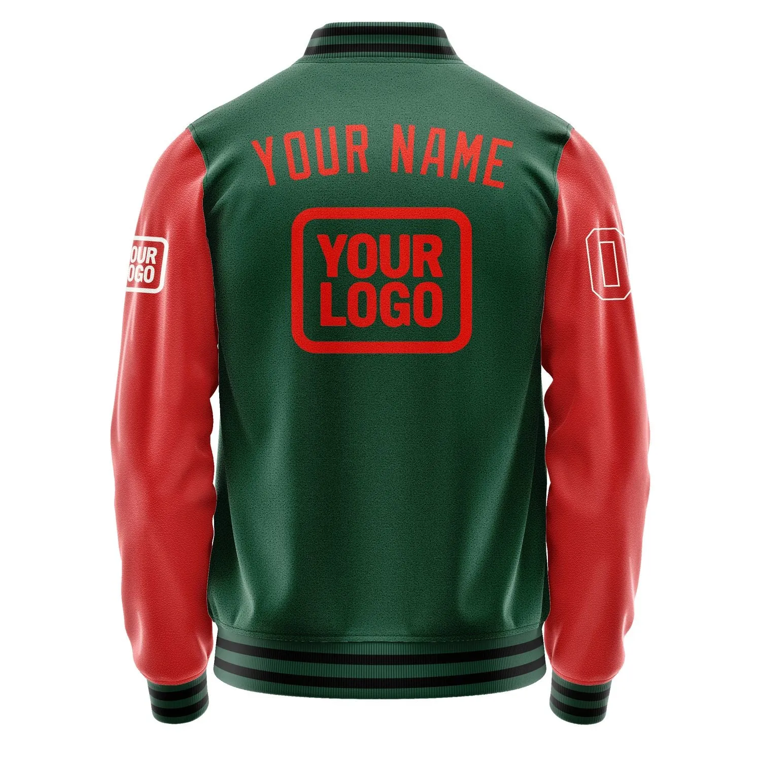 Custom Green Orange Red Jacket sold by Tailorly product image thumbnail 4
