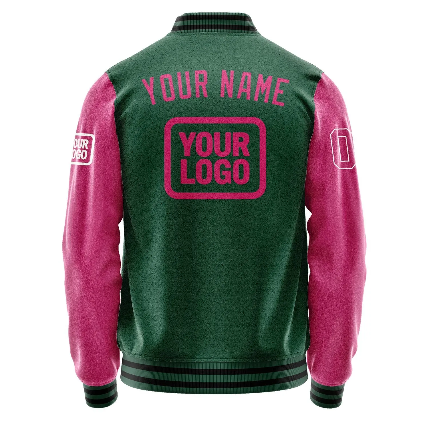 Custom Green Pink Jacket sold by Tailorly product image thumbnail 4