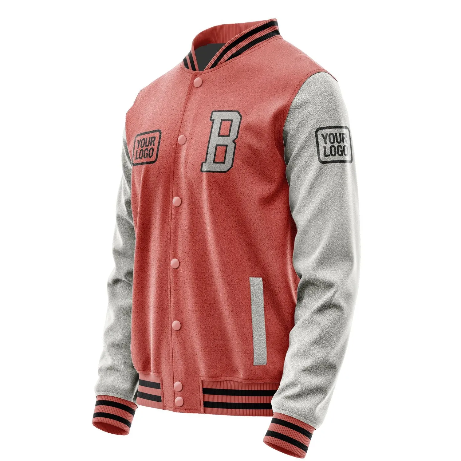 Custom Copper Rose Gray Jacket sold by Tailorly product image thumbnail 3