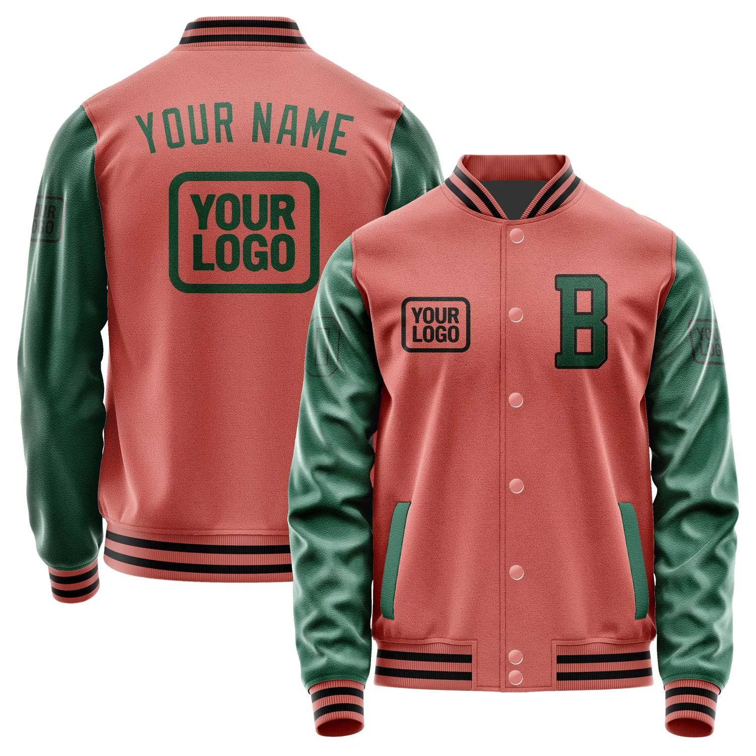 Custom Copper Rose Green Jacket sold by Tailorly