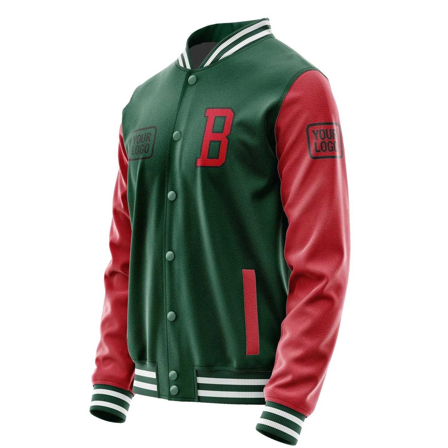 Custom Green Red Jacket sold by Tailorly product image thumbnail 3