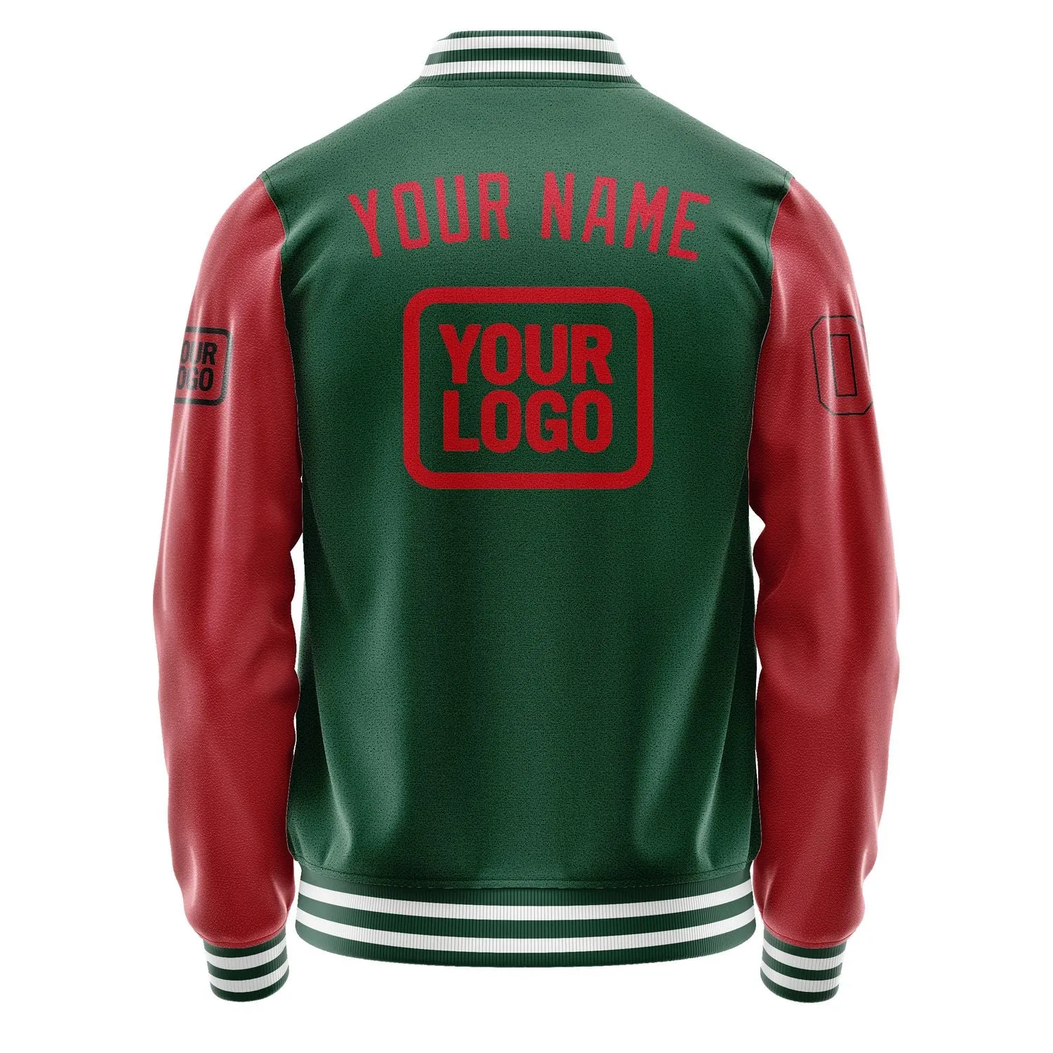 Custom Green Red Jacket sold by Tailorly product image thumbnail 4