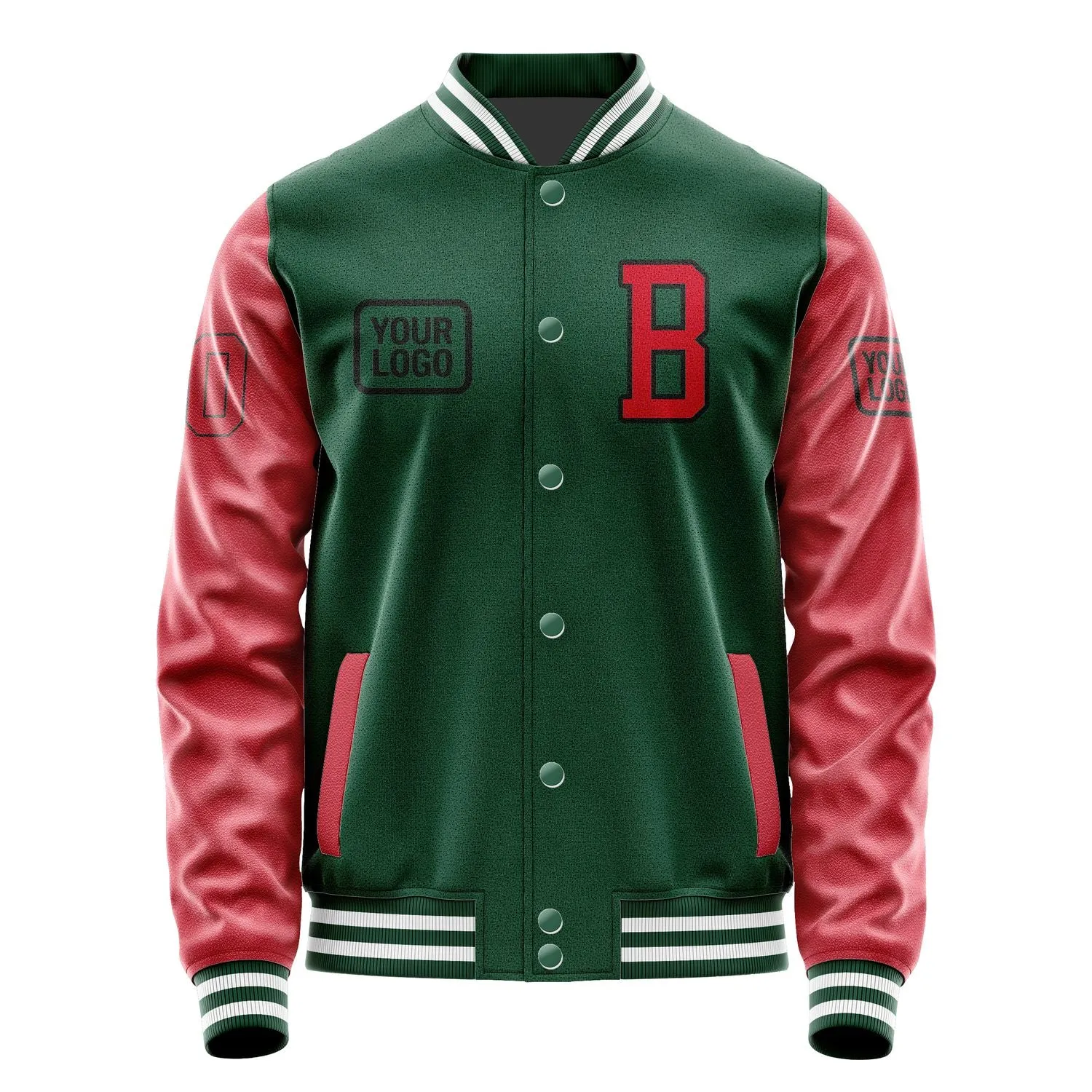 Custom Green Red Jacket sold by Tailorly product image thumbnail 2