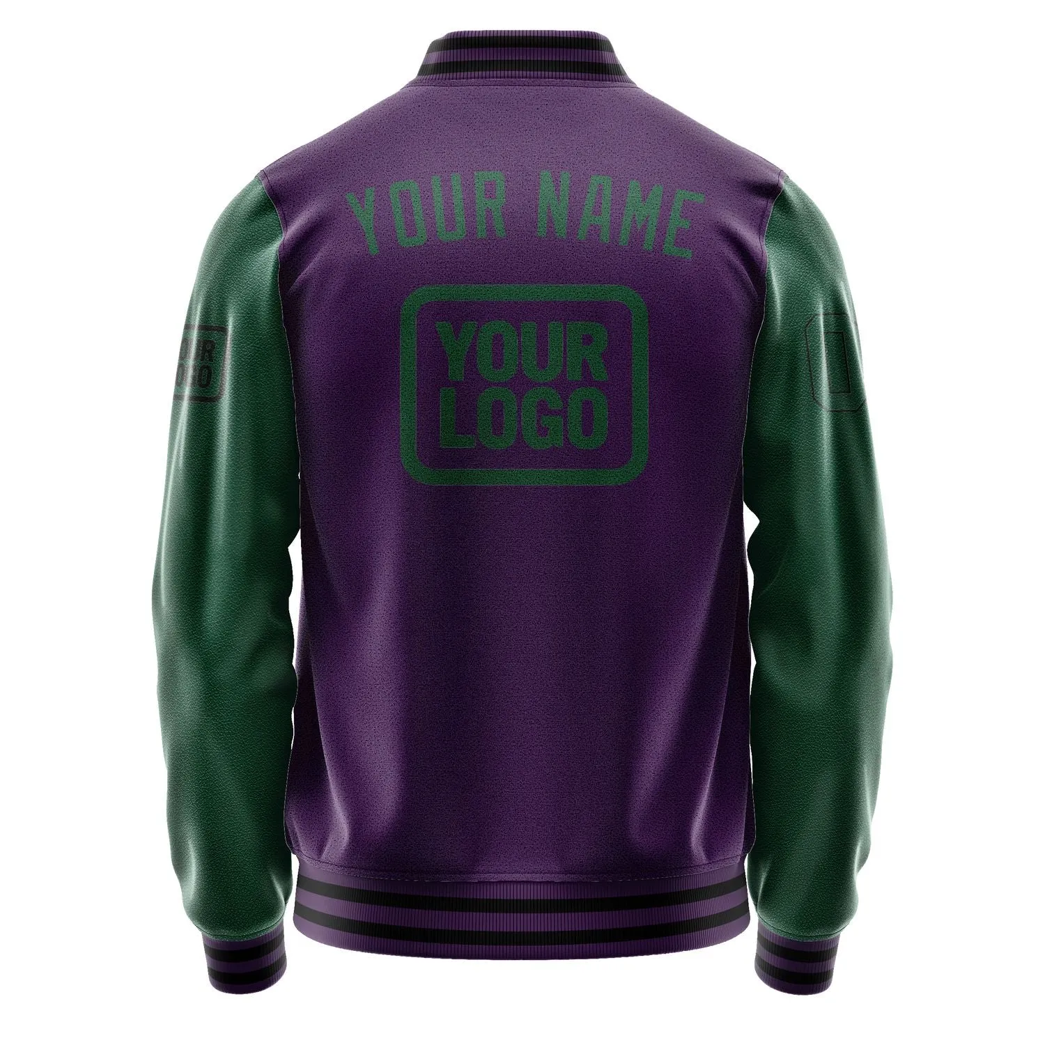 Custom Purple Green Jacket sold by Tailorly product image thumbnail 4