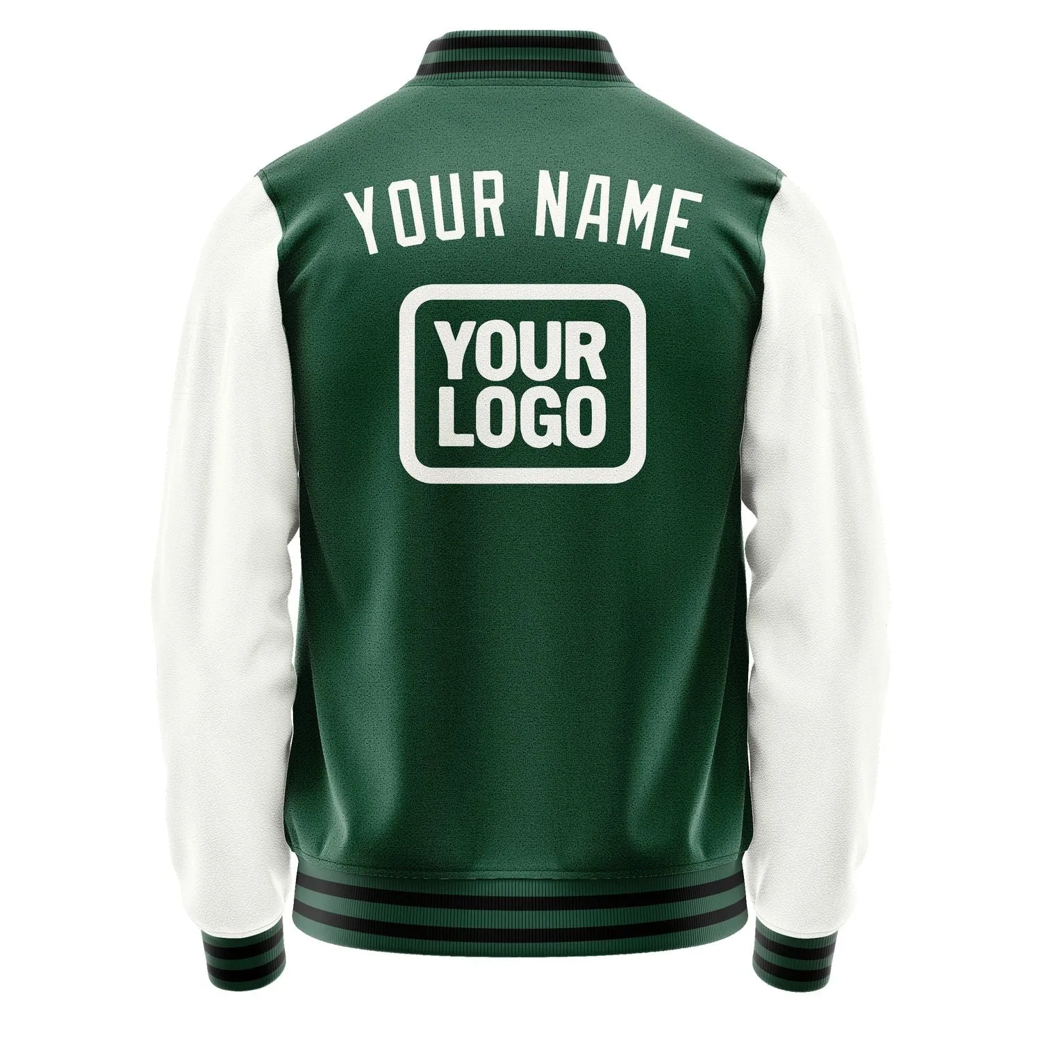 Custom Green White Jacket sold by Tailorly product image thumbnail 4
