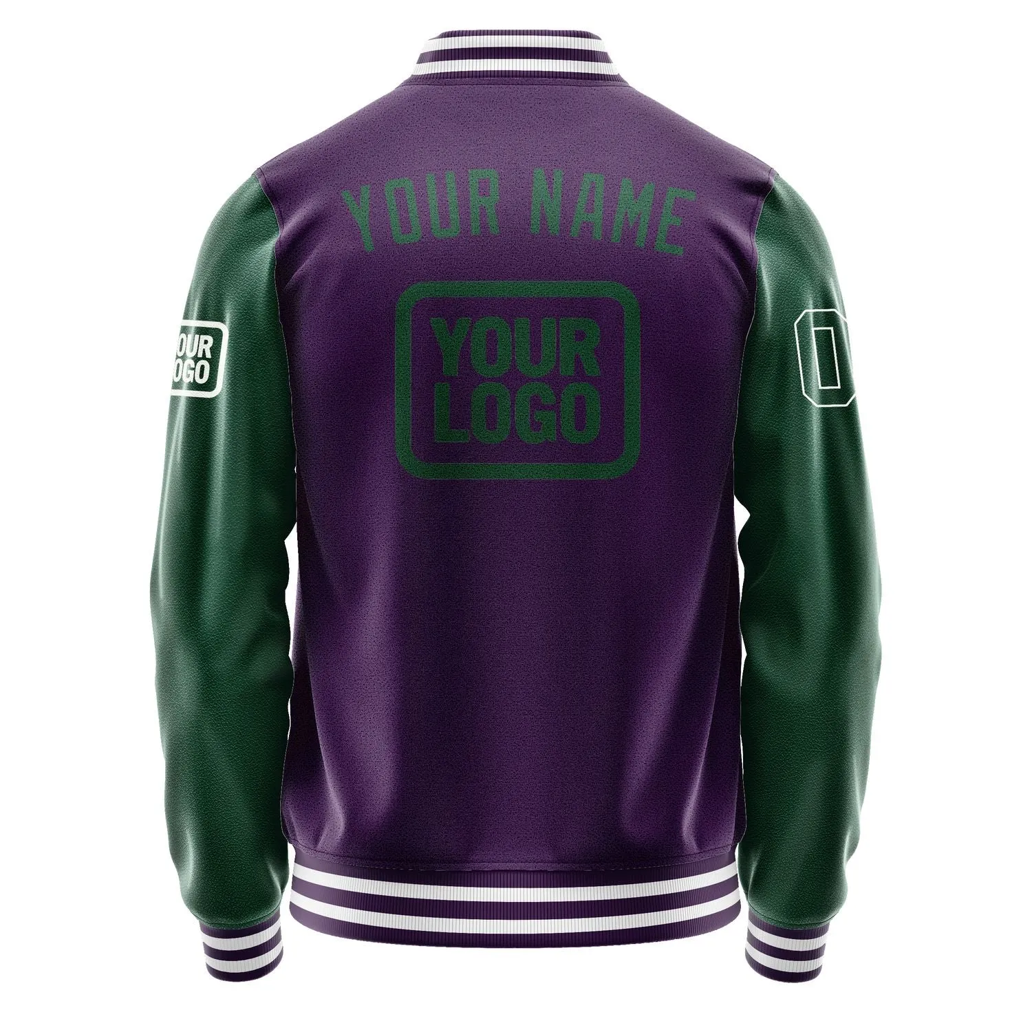 Custom Purple Green Jacket sold by Tailorly product image thumbnail 4