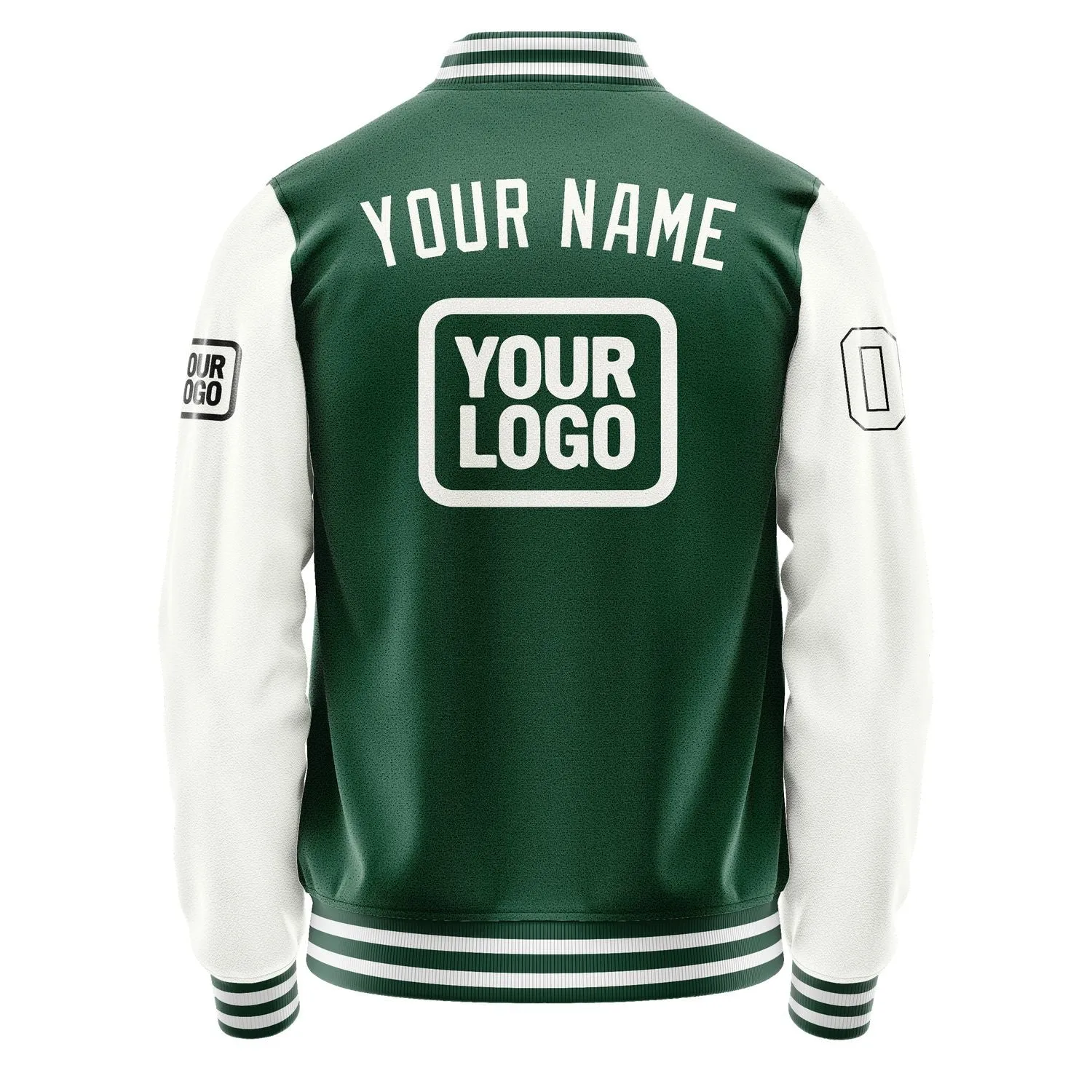 Custom Green White Jacket sold by Tailorly product image thumbnail 4