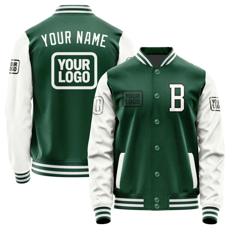 Custom Green White Jacket sold by Tailorly