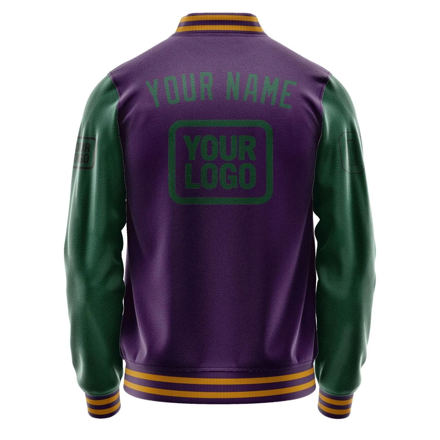 Custom Purple Green Jacket sold by Tailorly product image thumbnail 4