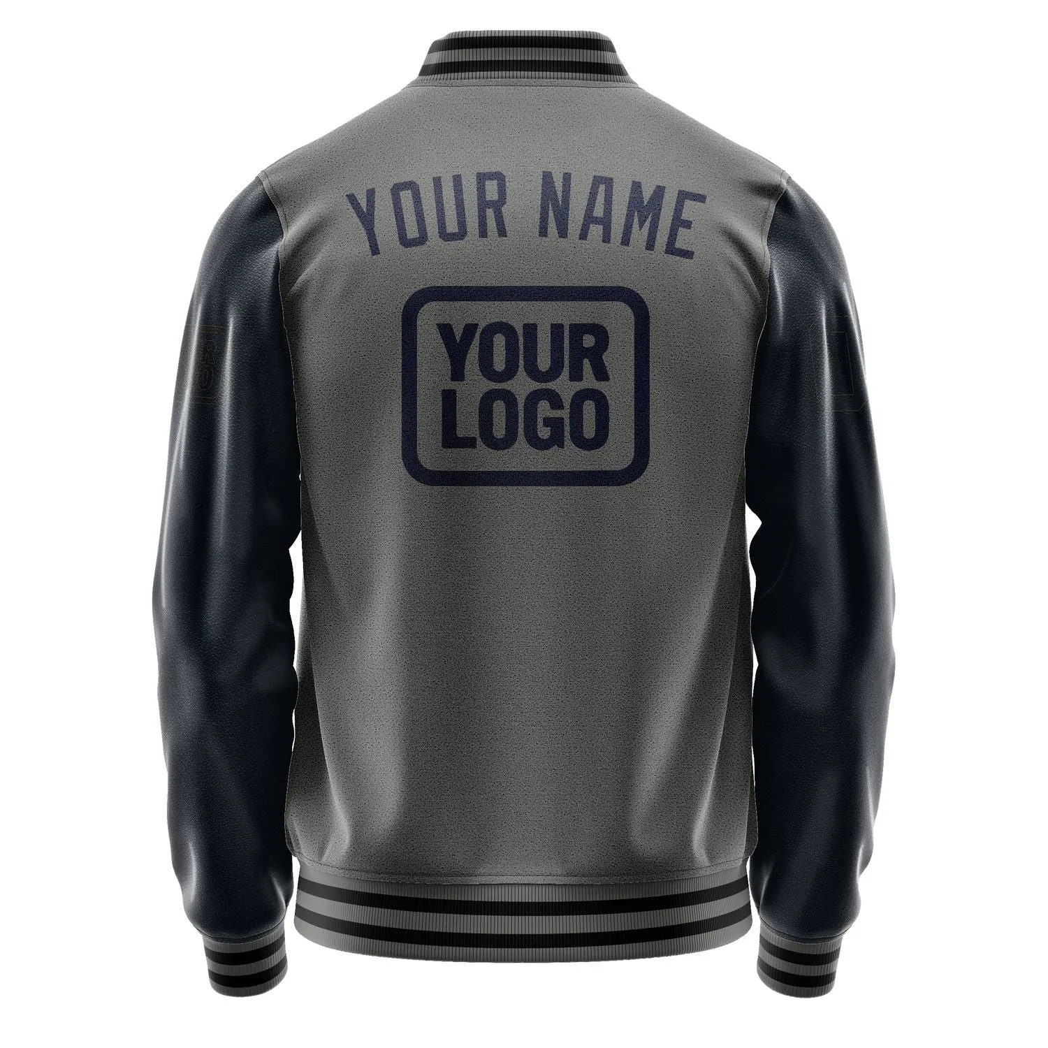 Custom Dark Grey Navy Jacket sold by Tailorly product image thumbnail 4