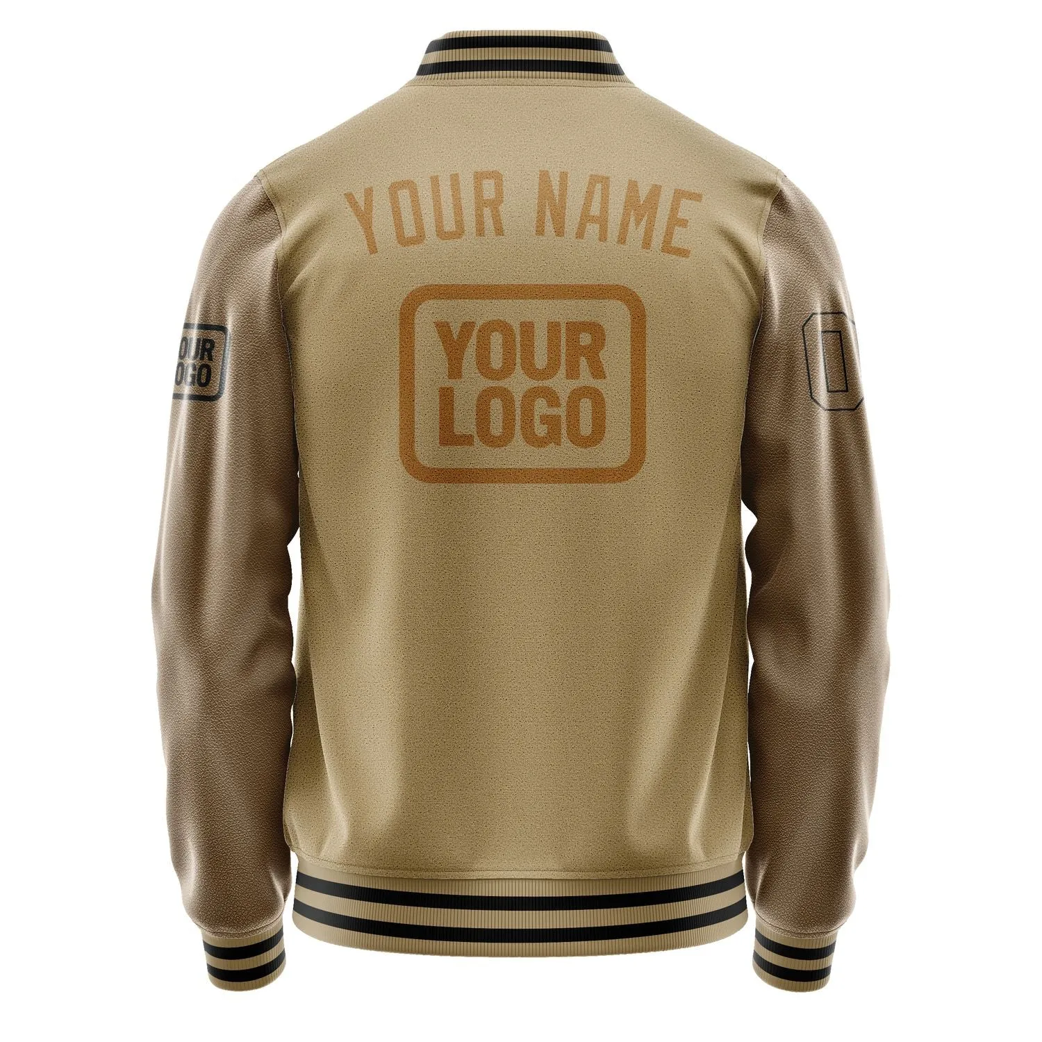 Custom Light Khaki Khaki Jacket sold by Tailorly product image thumbnail 4