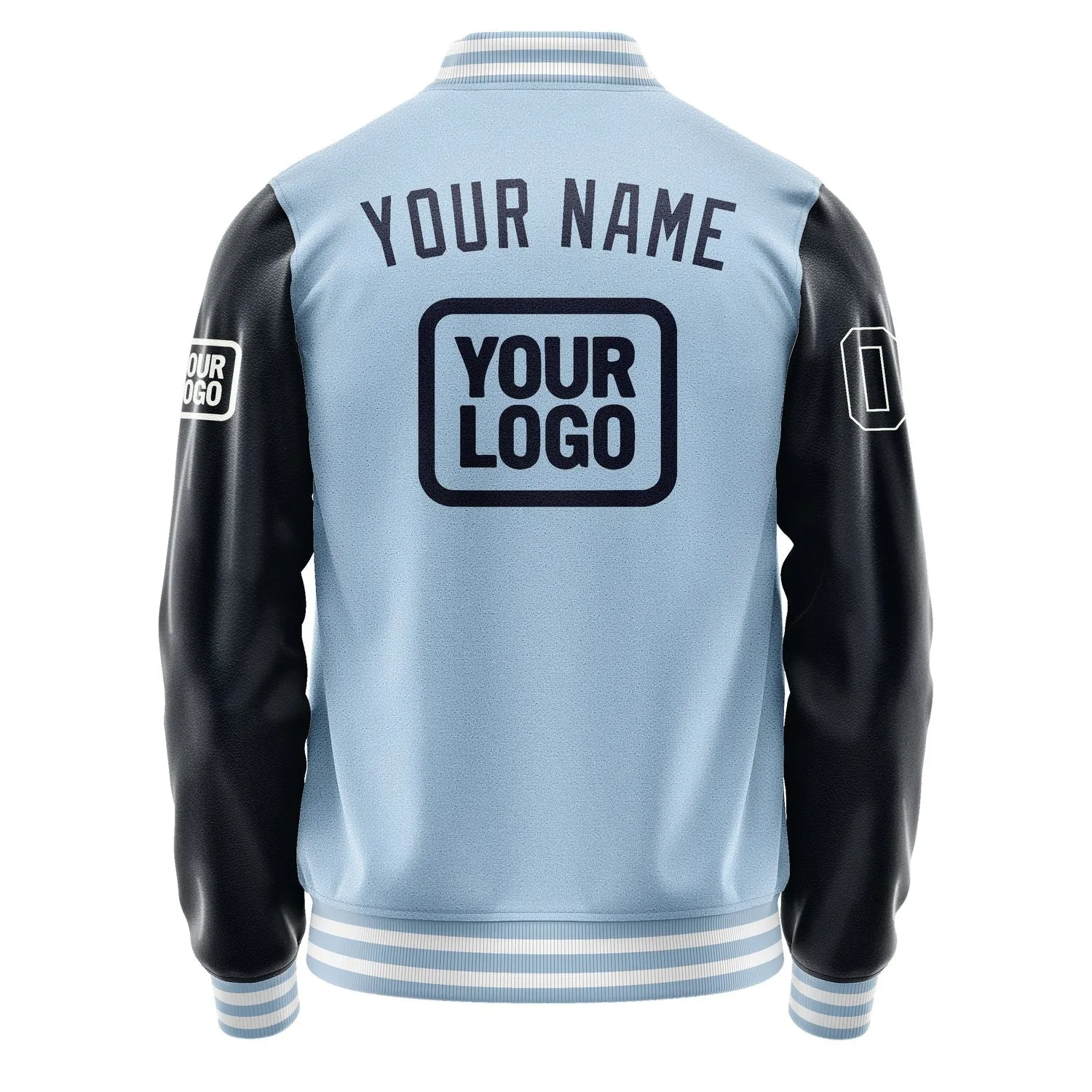 Custom Light Blue Navy Jacket sold by Tailorly product image thumbnail 4