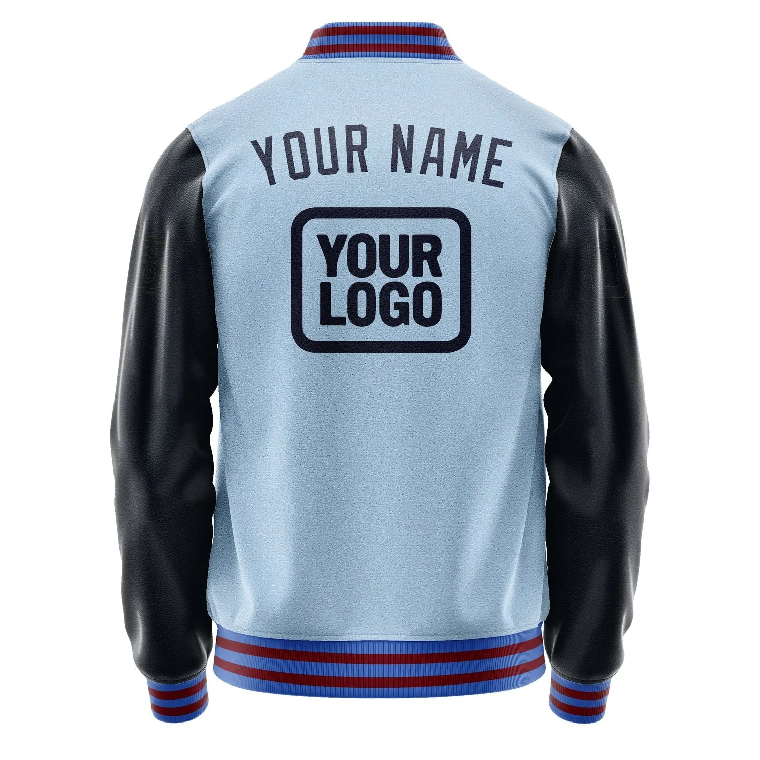 Custom Light Blue Navy Jacket sold by Tailorly product image thumbnail 4