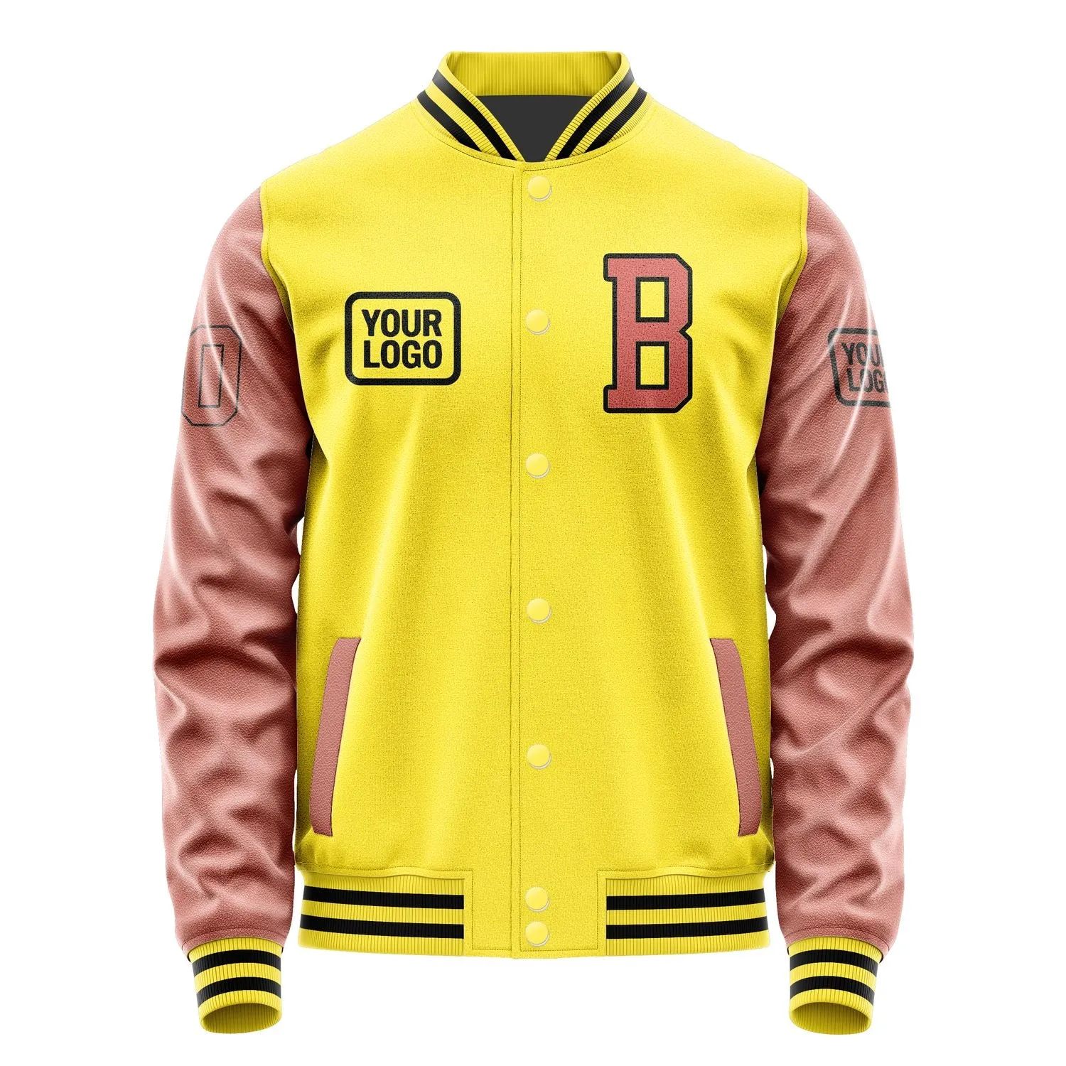 Custom Light Yellow Copper Rose Jacket sold by Tailorly product image thumbnail 2