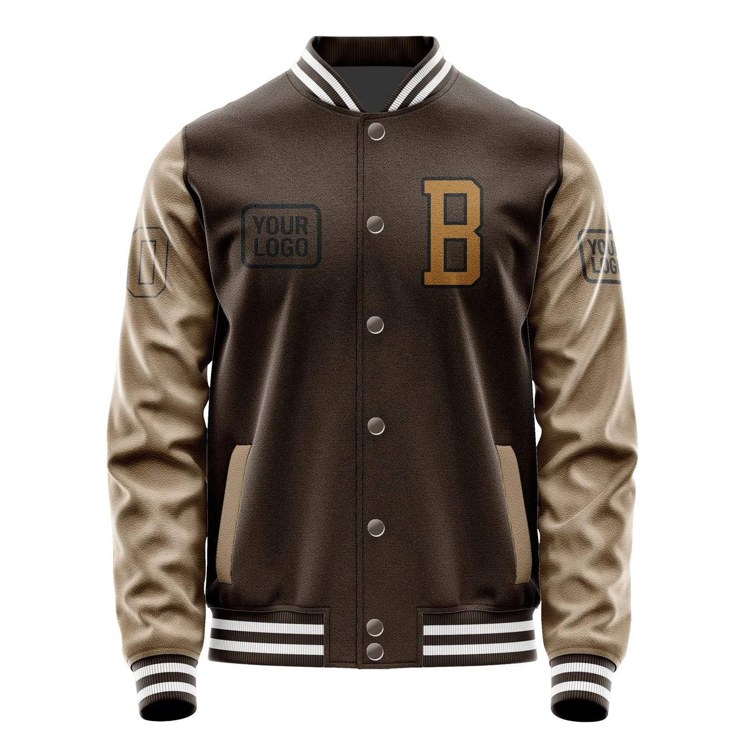 Custom Brown Khaki Jacket sold by Tailorly product image thumbnail 2