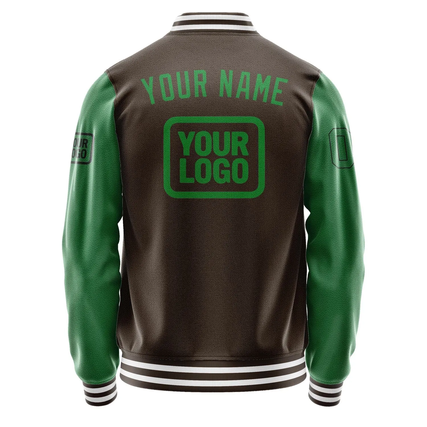 Custom Brown Emerald Green Jacket sold by Tailorly product image thumbnail 4