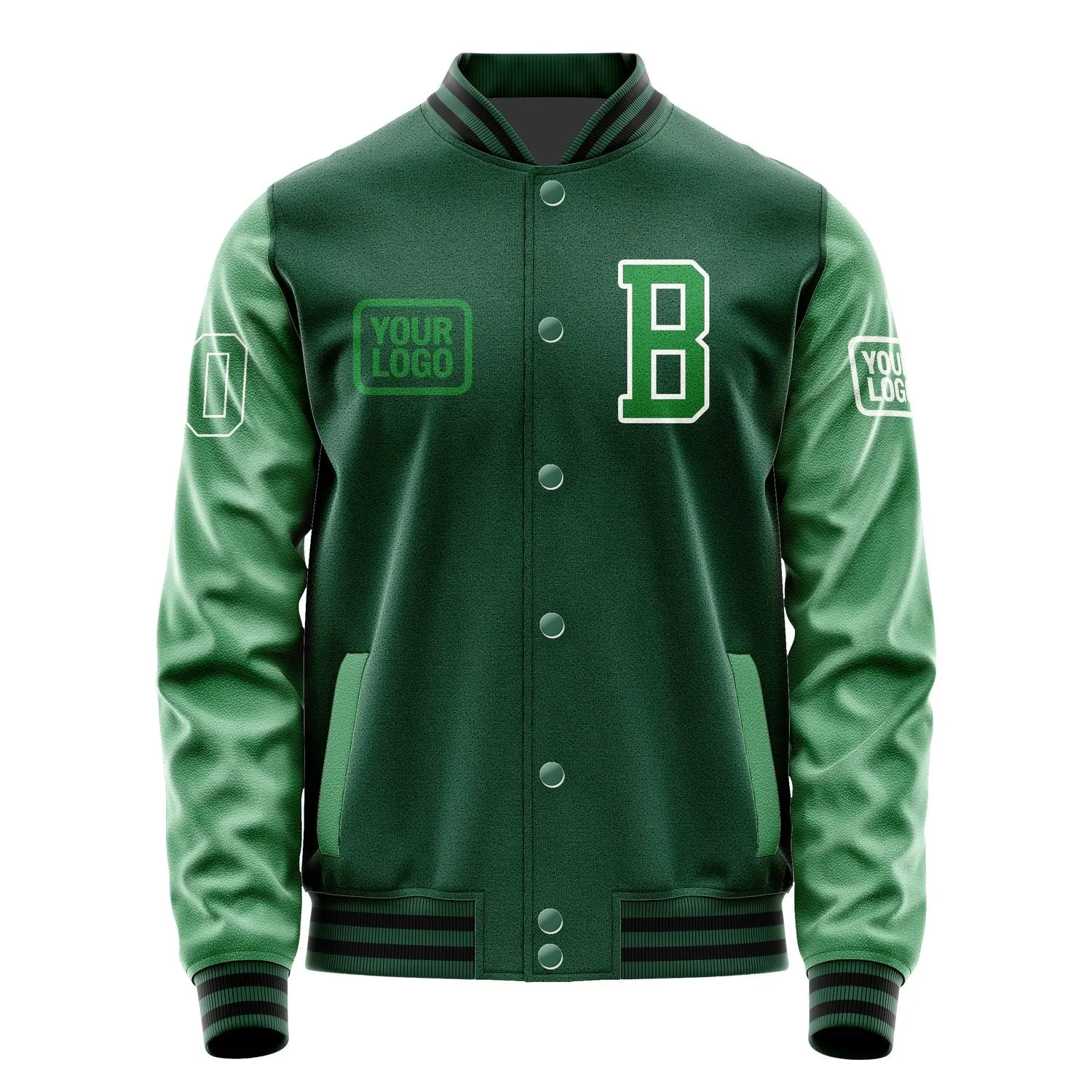 Custom Green Emerald Green Jacket sold by Tailorly product image thumbnail 2