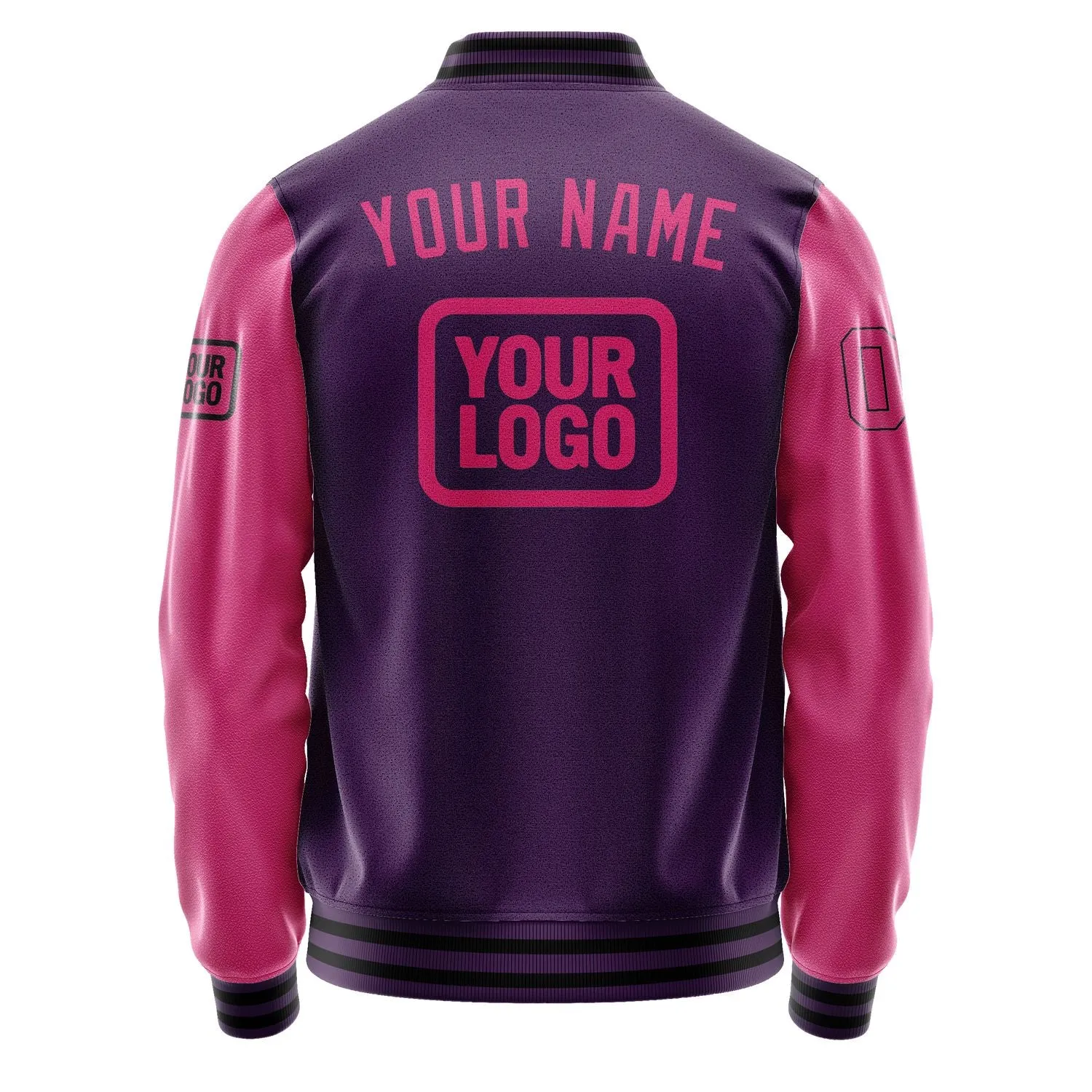 Custom Purple Pink Jacket sold by Tailorly product image thumbnail 4
