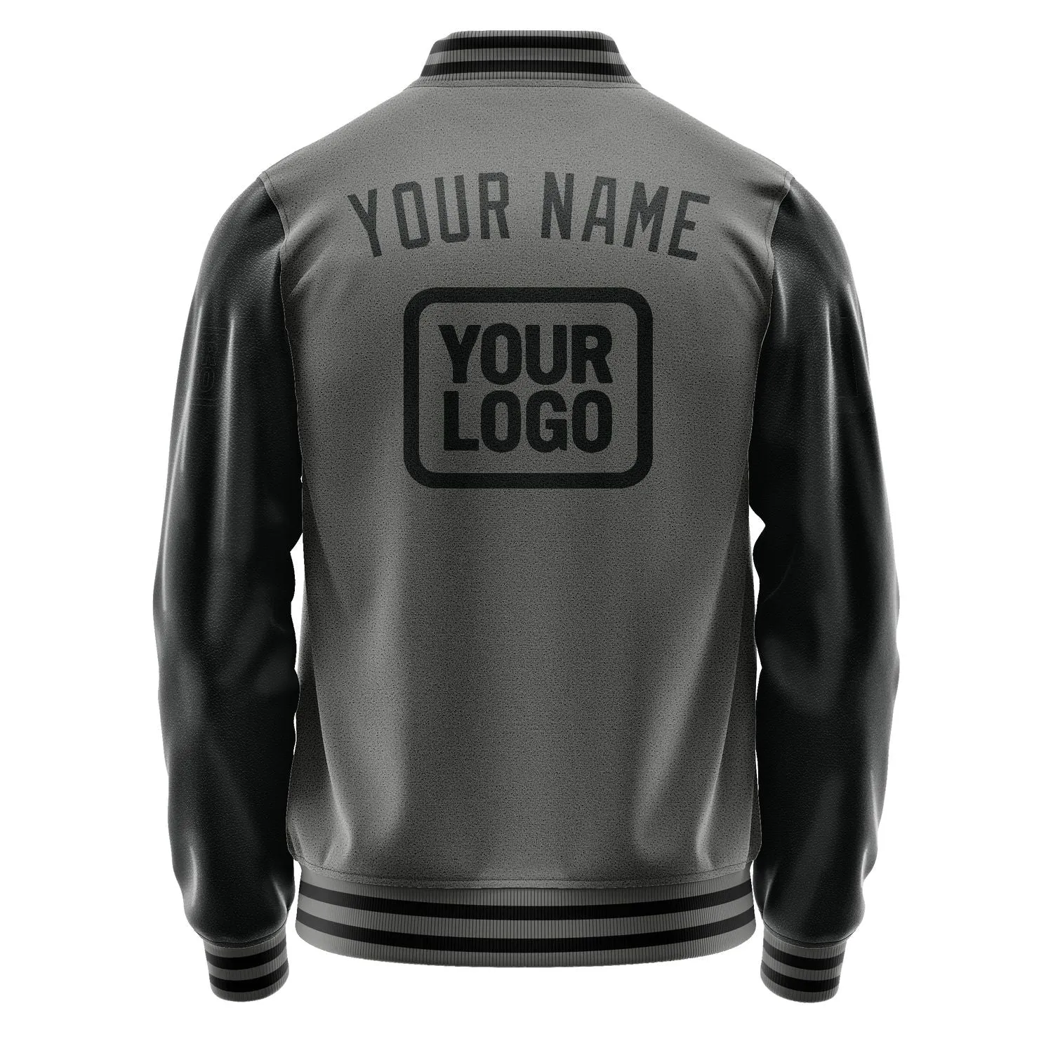 Custom Dark Grey Black Jacket sold by Tailorly product image thumbnail 4
