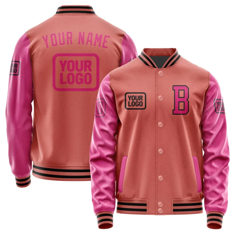Custom Copper Rose Pink Jacket sold by Tailorly