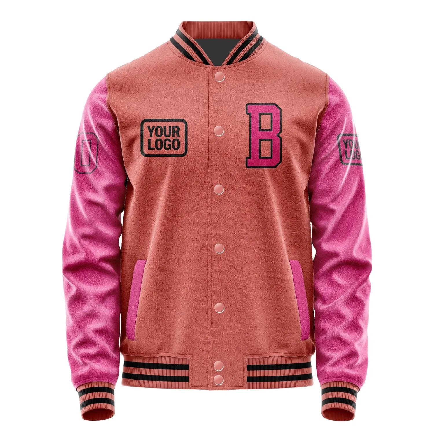 Custom Copper Rose Pink Jacket sold by Tailorly product image thumbnail 2