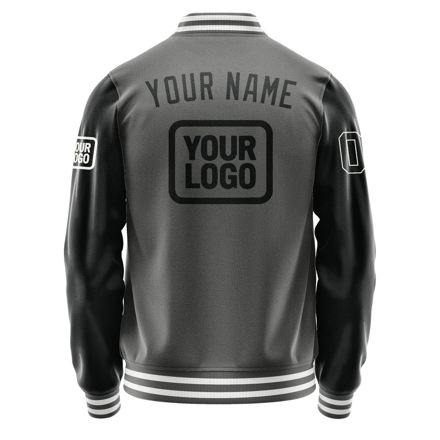 Custom Dark Grey Black Jacket sold by Tailorly product image thumbnail 4