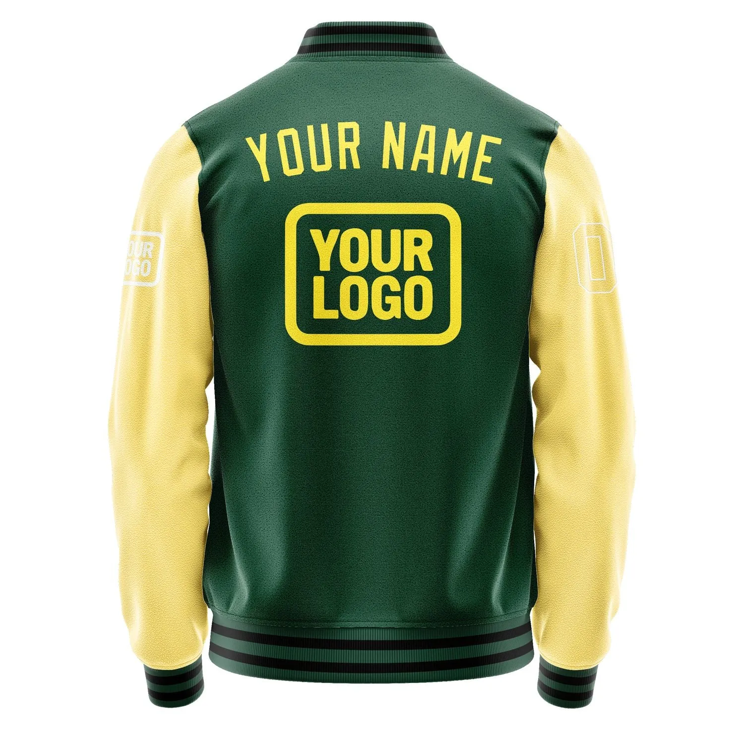 Custom Green Light Yellow Jacket sold by Tailorly product image thumbnail 4