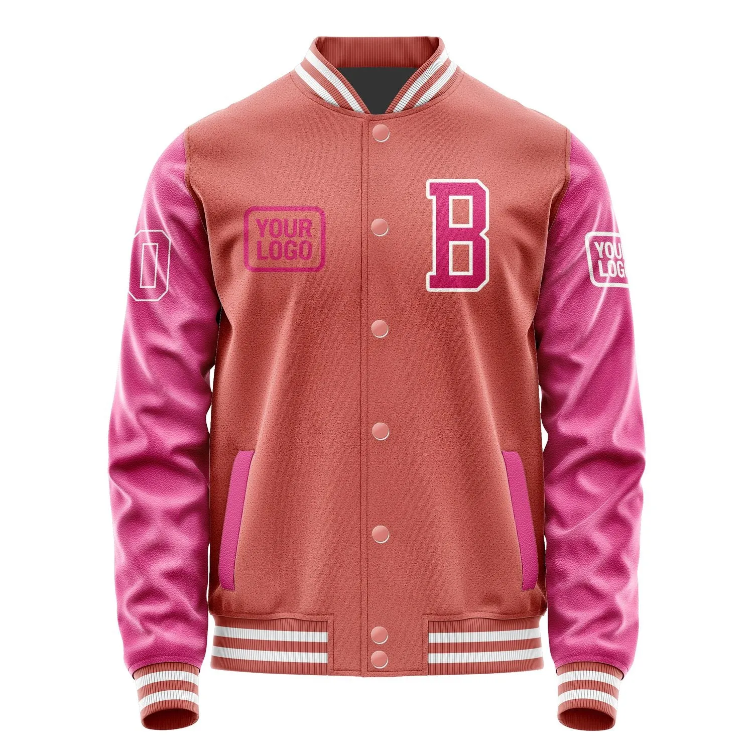 Custom Copper Rose Pink Jacket sold by Tailorly product image thumbnail 2