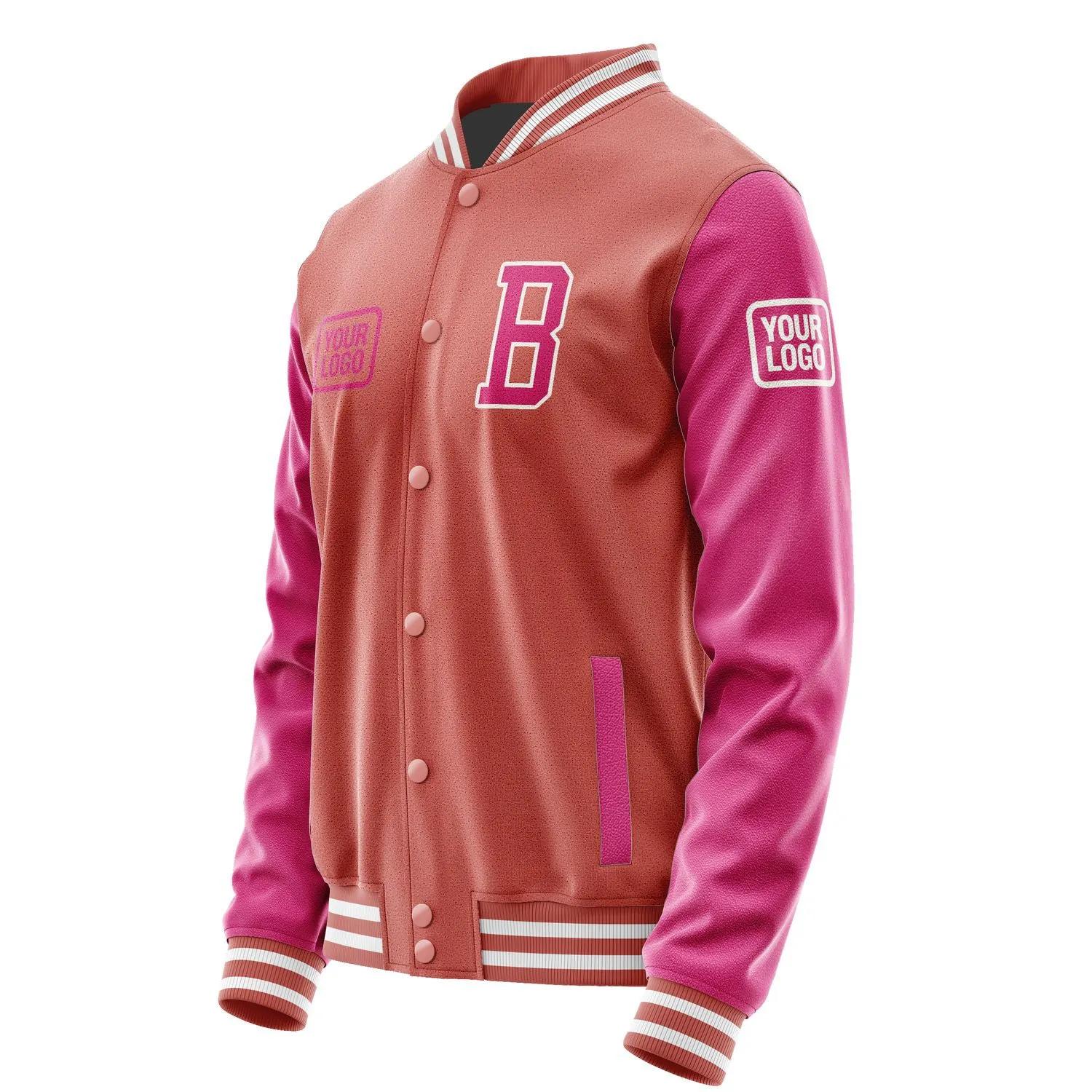Custom Copper Rose Pink Jacket sold by Tailorly product image thumbnail 3