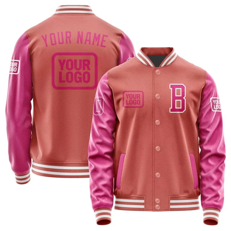 Custom Copper Rose Pink Jacket sold by Tailorly