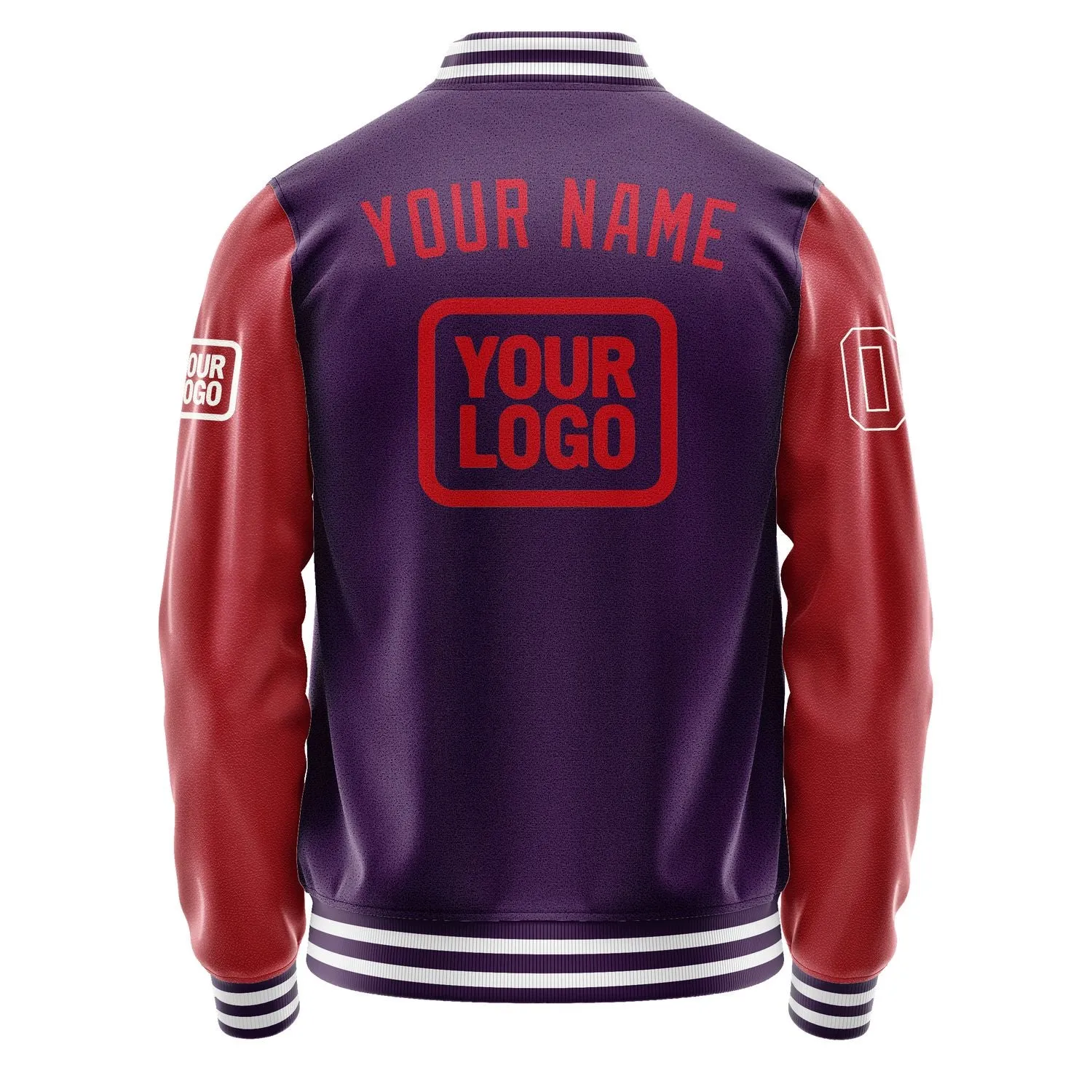 Custom Purple Red Jacket sold by Tailorly product image thumbnail 4