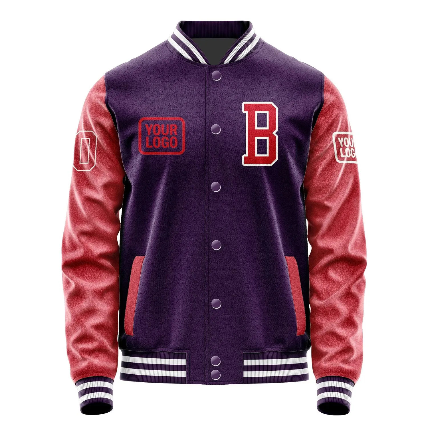 Custom Purple Red Jacket sold by Tailorly product image thumbnail 2