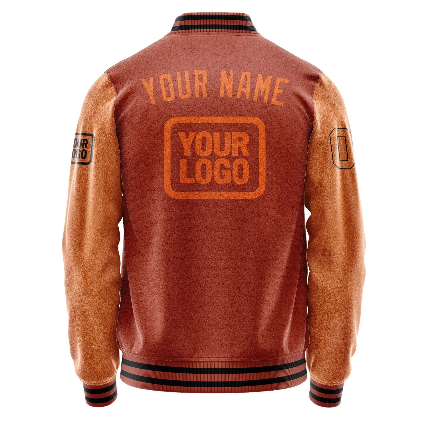 Custom Coral Red Orange Jacket sold by Tailorly product image thumbnail 4