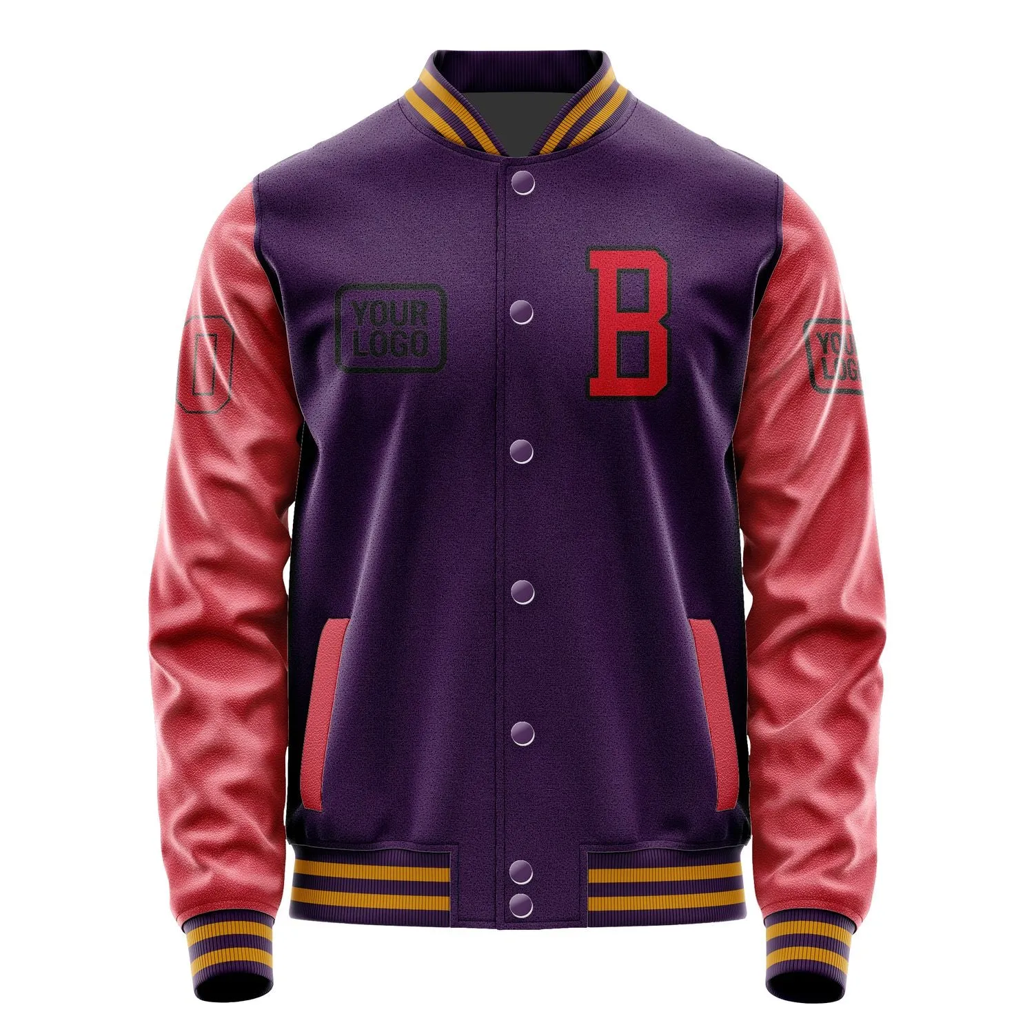 Custom Purple Red Jacket sold by Tailorly product image thumbnail 2