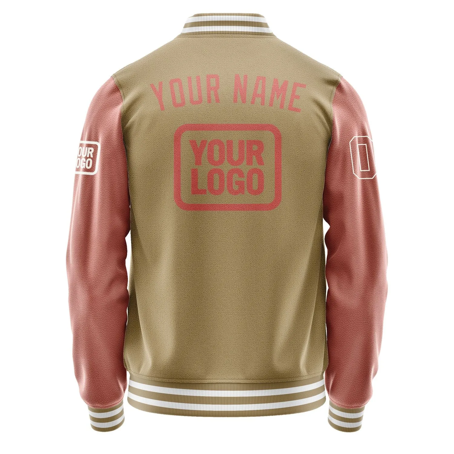 Custom Light Khaki Copper Rose Jacket sold by Tailorly product image thumbnail 4