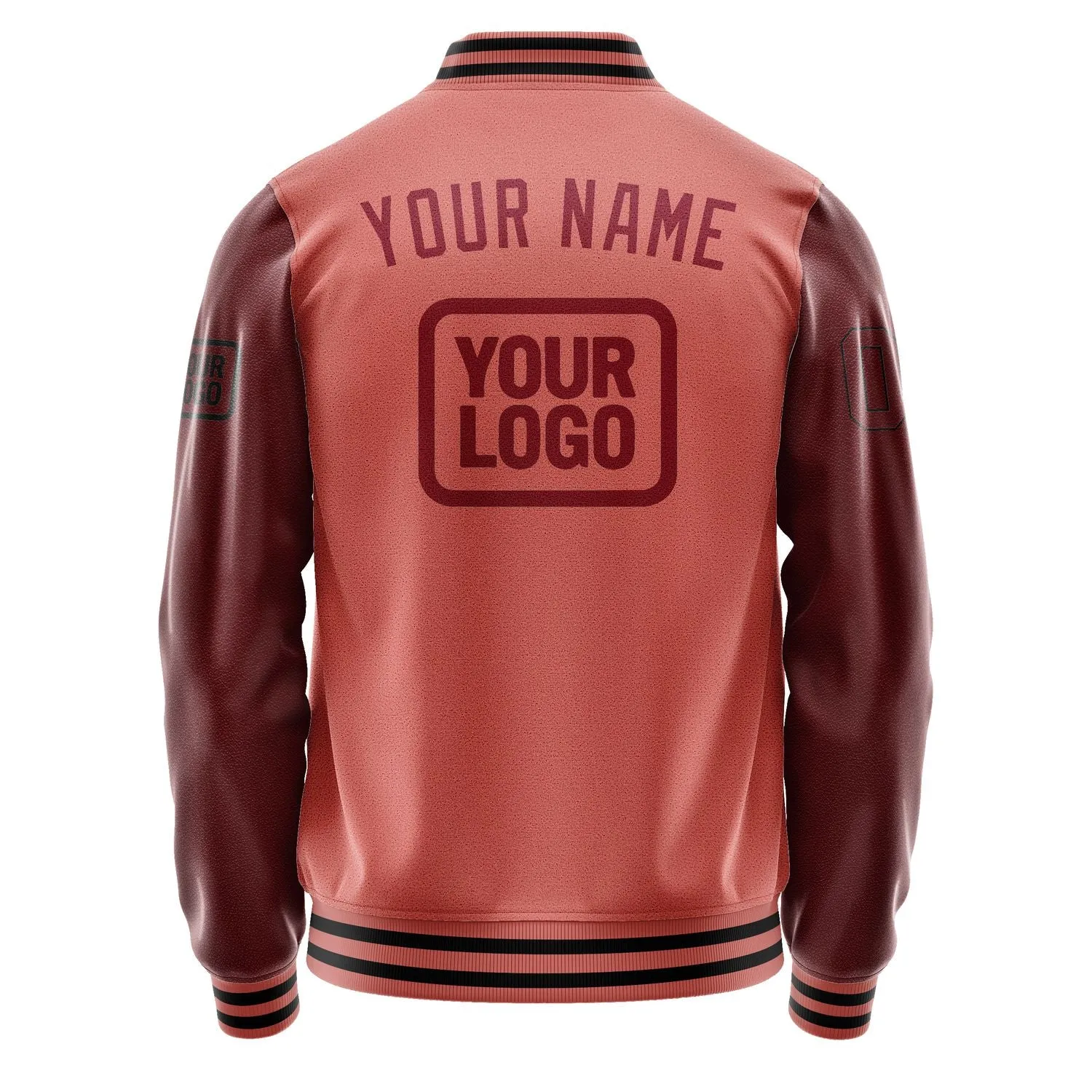 Custom Copper Rose Crimson Red Jacket sold by Tailorly product image thumbnail 4
