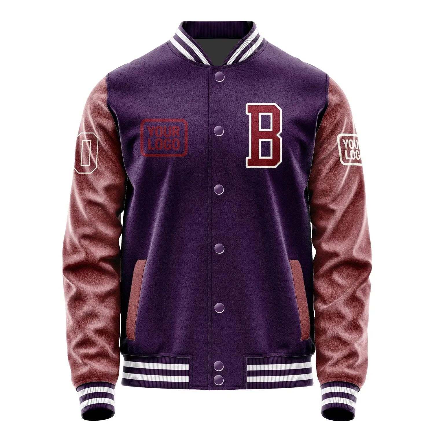 Custom Purple Crimson Red Jacket sold by Tailorly product image thumbnail 2