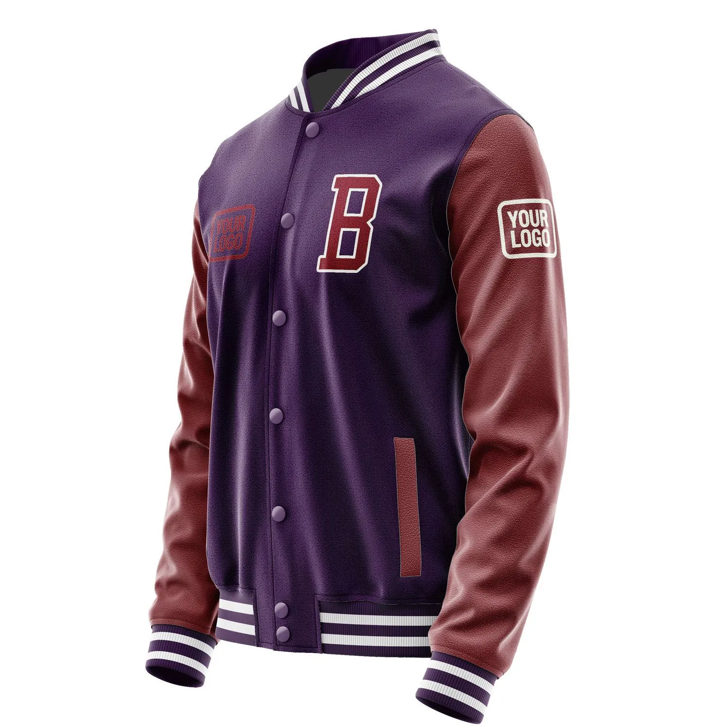 Custom Purple Crimson Red Jacket sold by Tailorly product image thumbnail 3