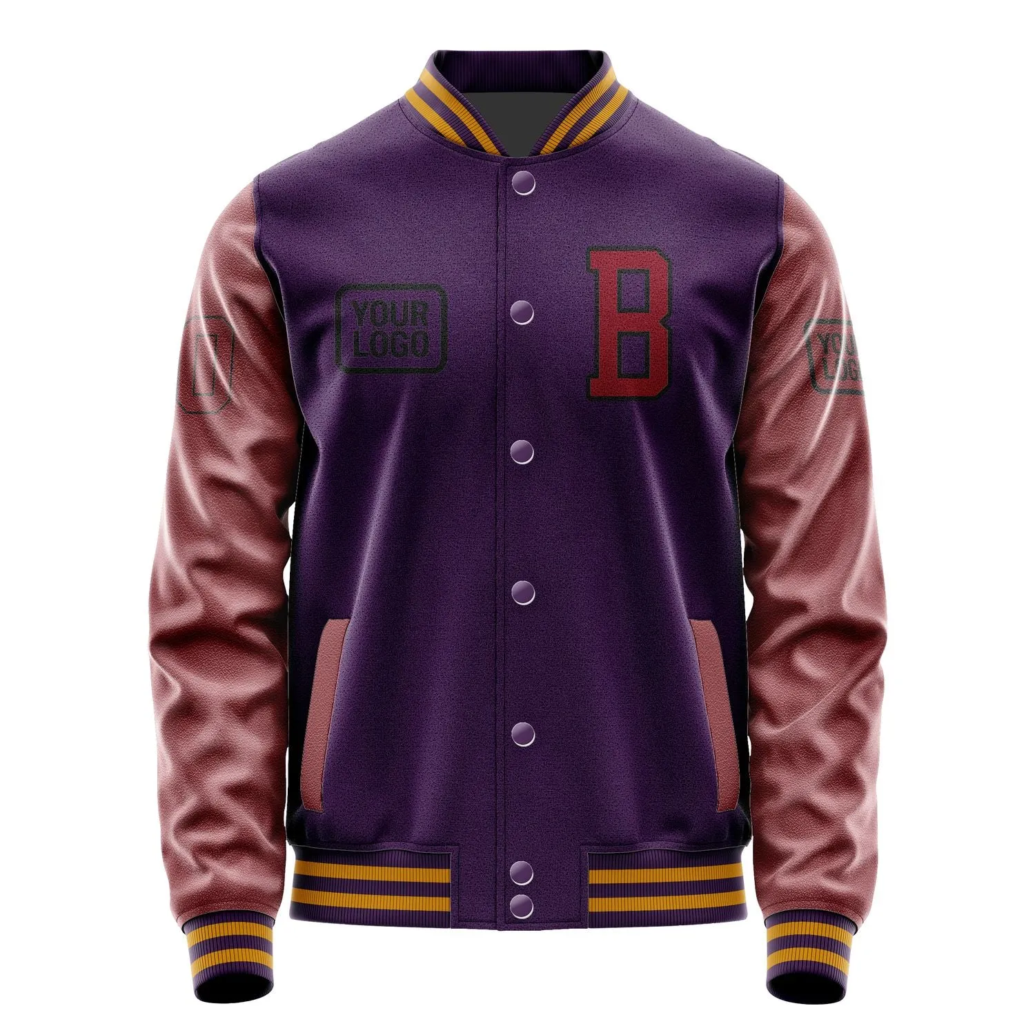 Custom Purple Crimson Red Jacket sold by Tailorly product image thumbnail 2