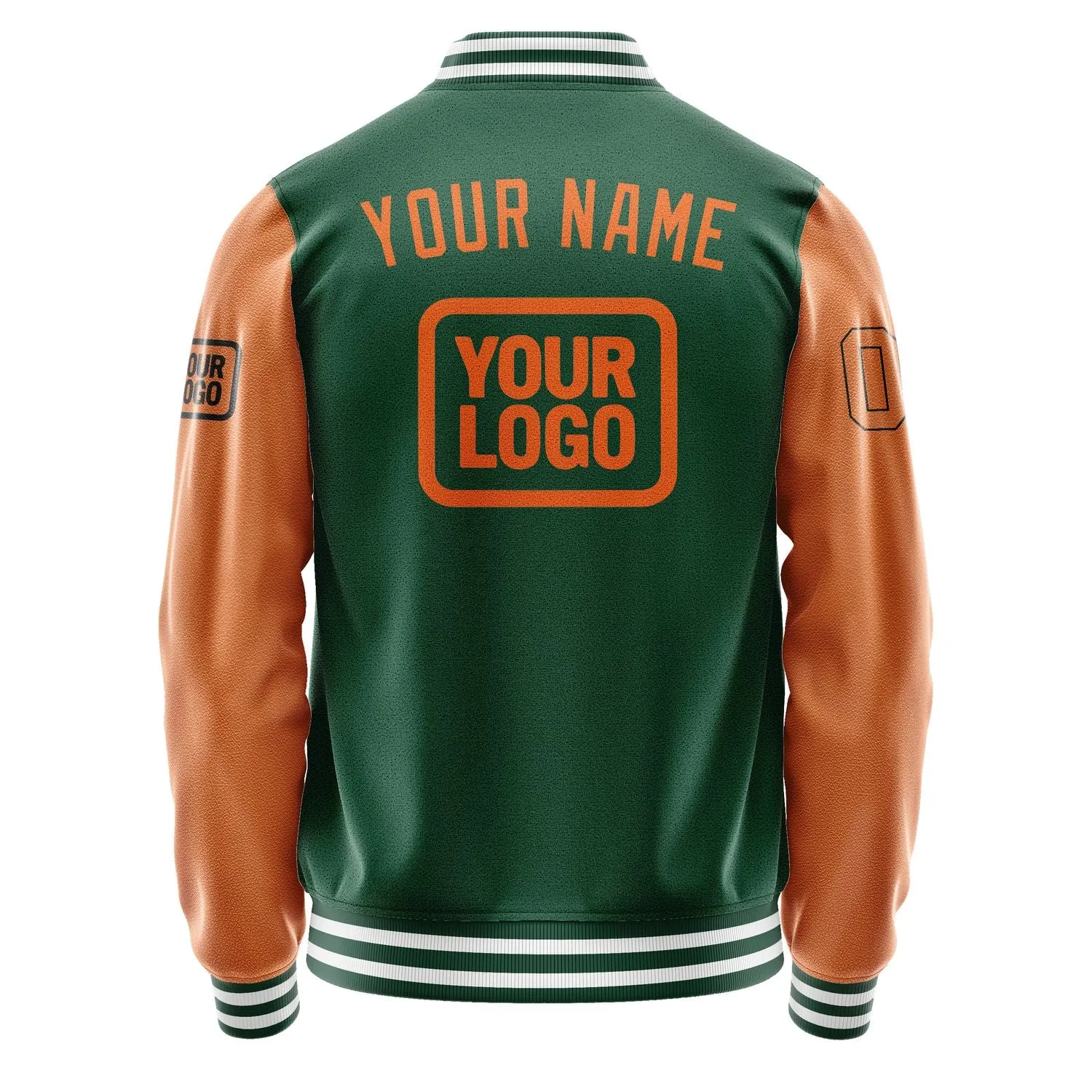 Custom Green Orange Jacket sold by Tailorly product image thumbnail 4