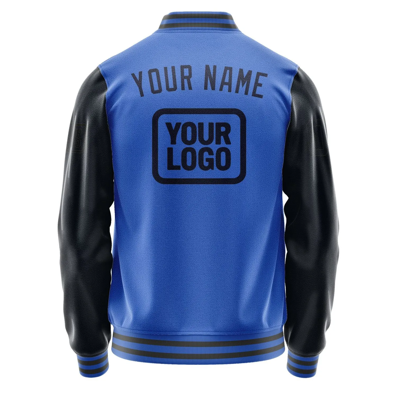 Custom Sky Blue Navy Jacket sold by Tailorly product image thumbnail 4