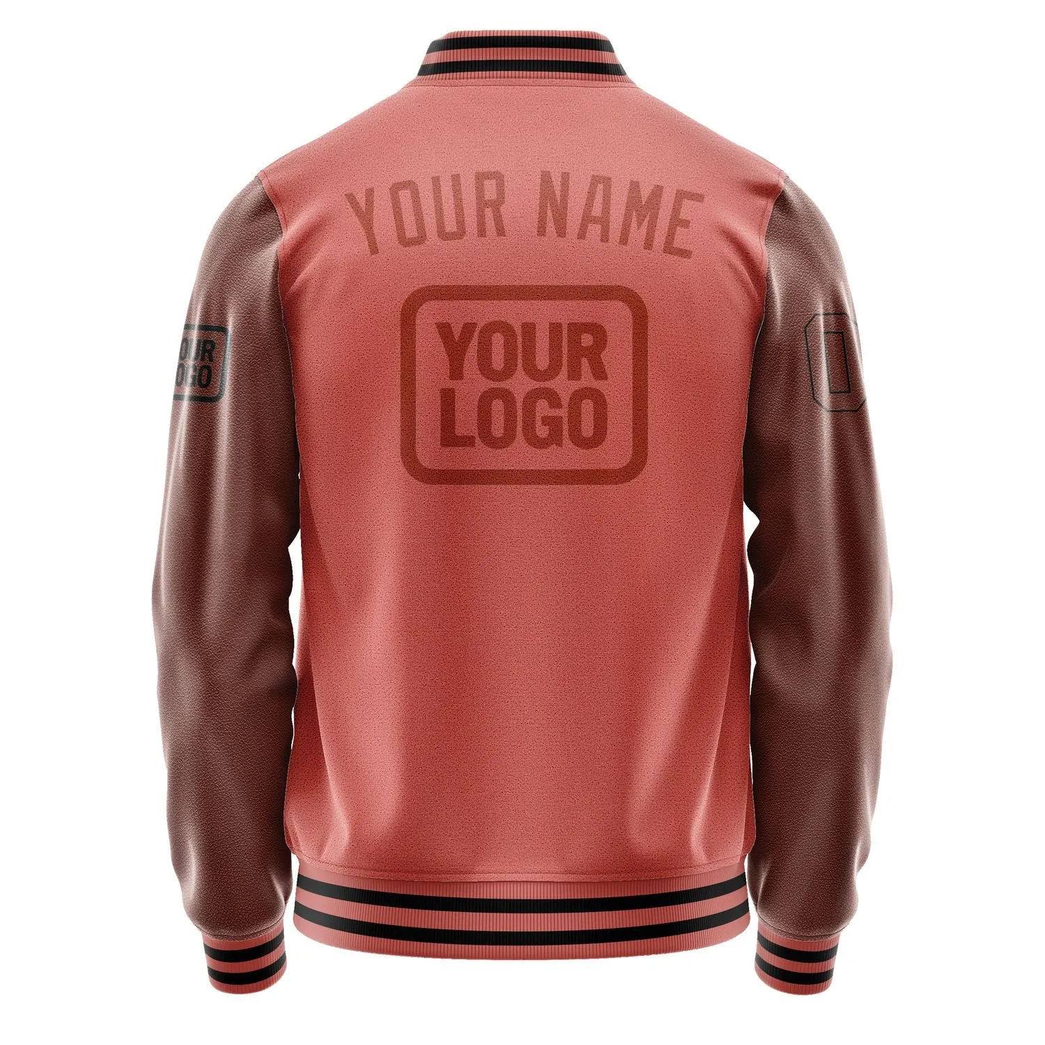 Custom Copper Rose Coral Red Jacket sold by Tailorly product image thumbnail 4