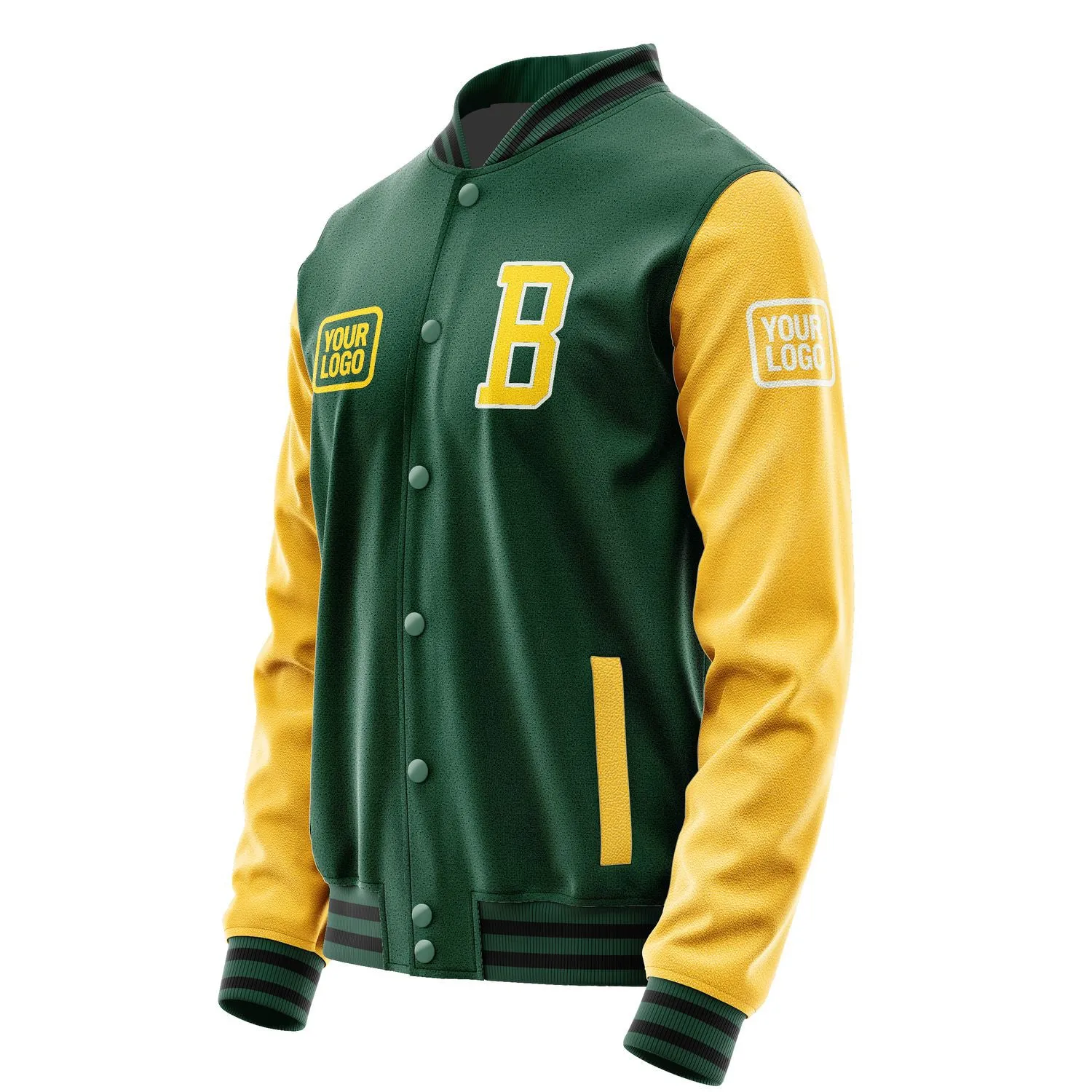 Custom Green Gold Jacket sold by Tailorly product image thumbnail 3