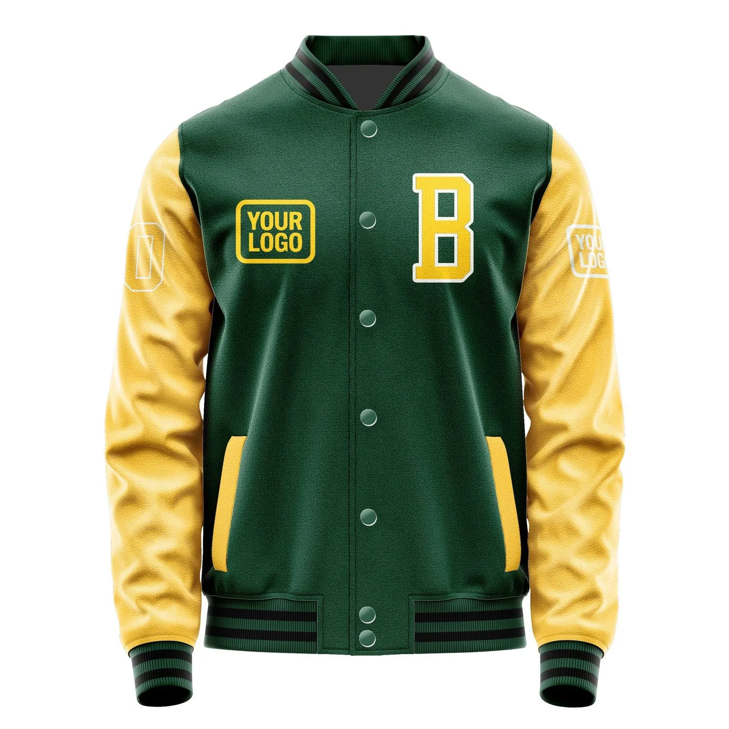 Custom Green Gold Jacket sold by Tailorly product image thumbnail 2