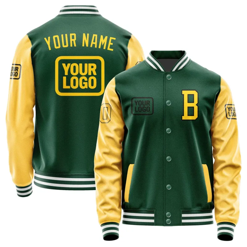Custom Green Gold Jacket sold by Tailorly